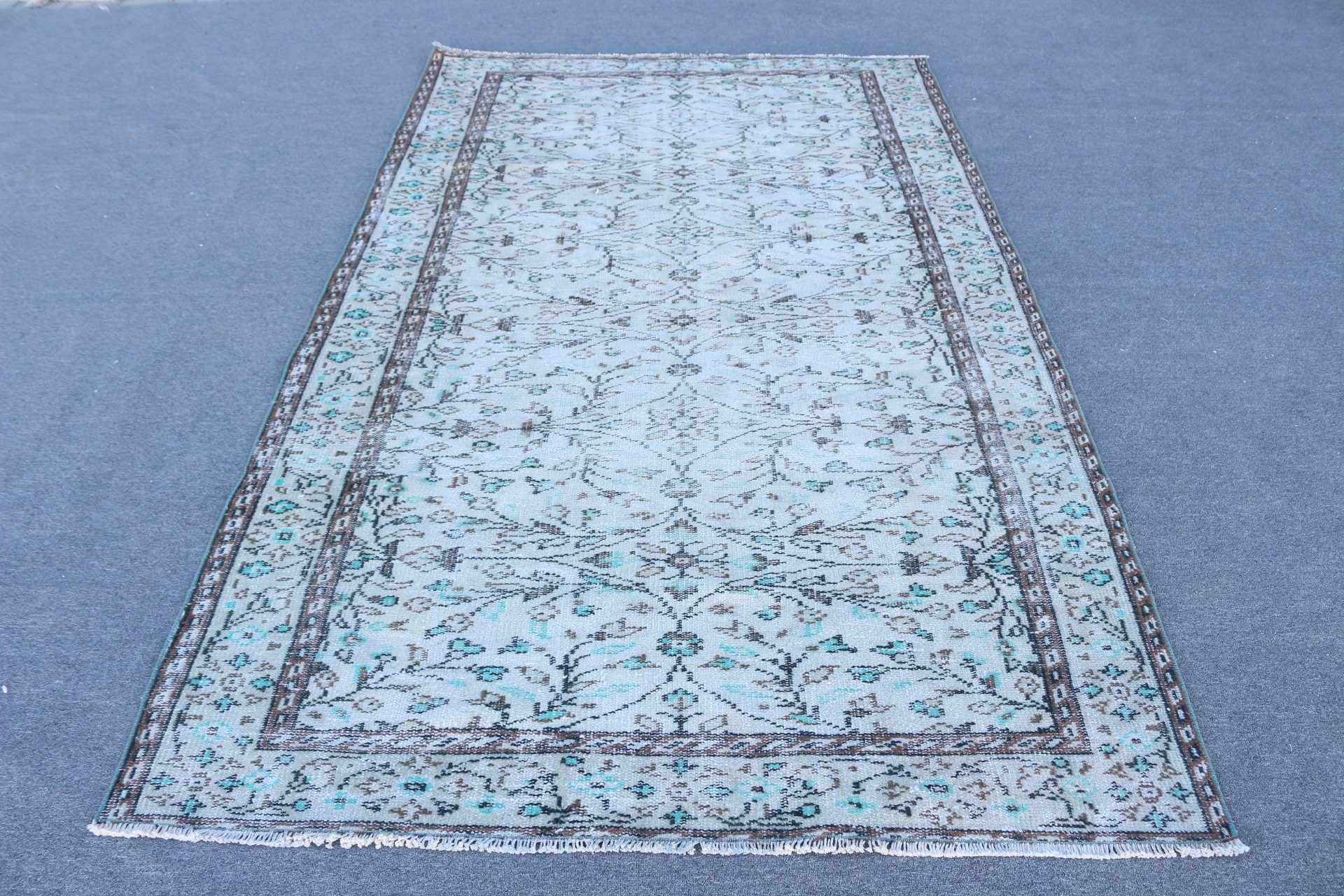 Antique Rug, Office Rug, Vintage Rugs, Bedroom Rug, Beige Antique Rug, 5.1x8.8 ft Large Rug, Moroccan Rugs, Turkish Rug, Living Room Rugs