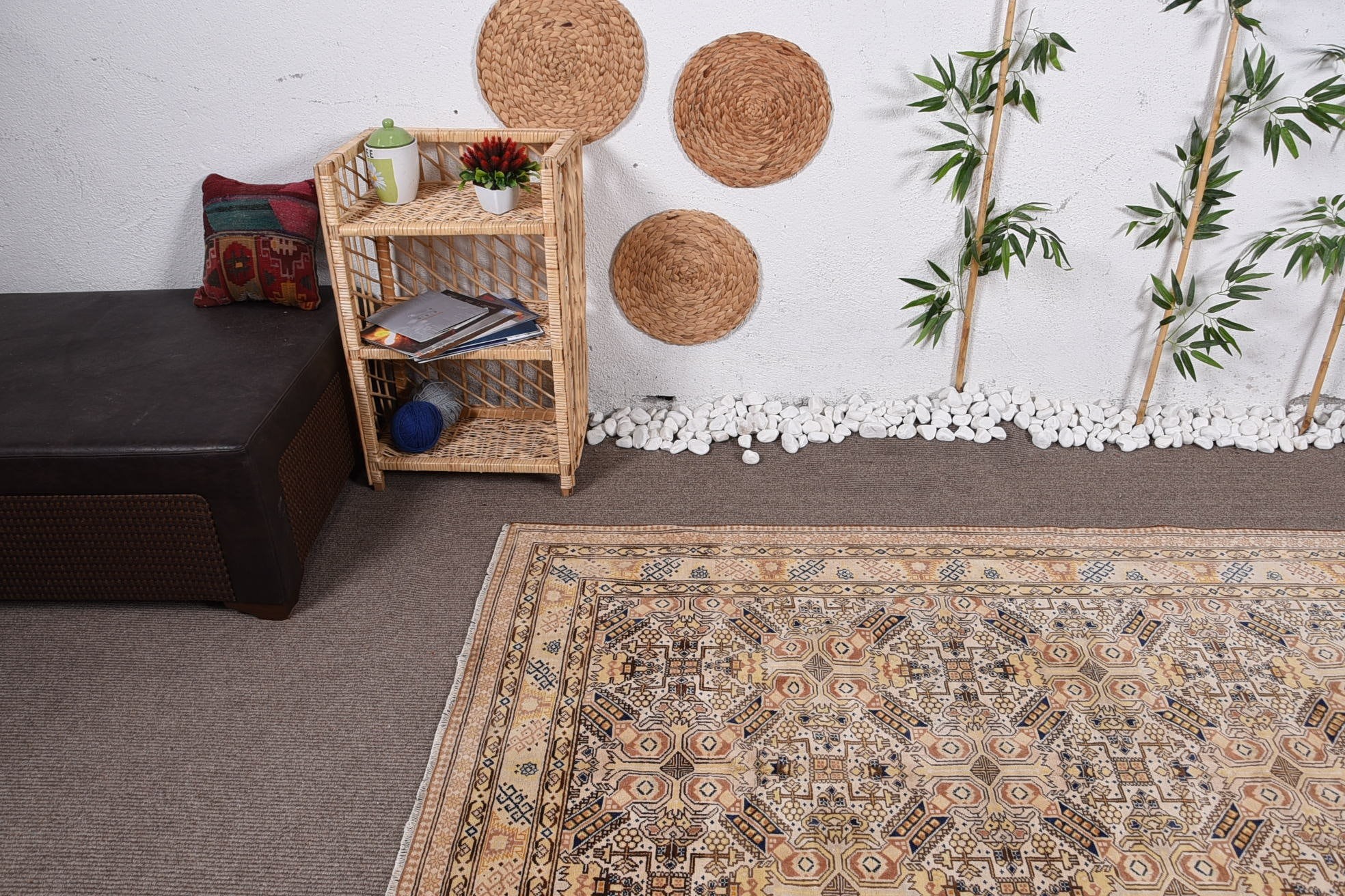 Kitchen Rug, 4.8x7.2 ft Area Rug, Turkish Rug, Rugs for Area, Vintage Rug, Dorm Rug, Turkey Rug, Oushak Rug, Indoor Rugs, Vintage Decor Rug