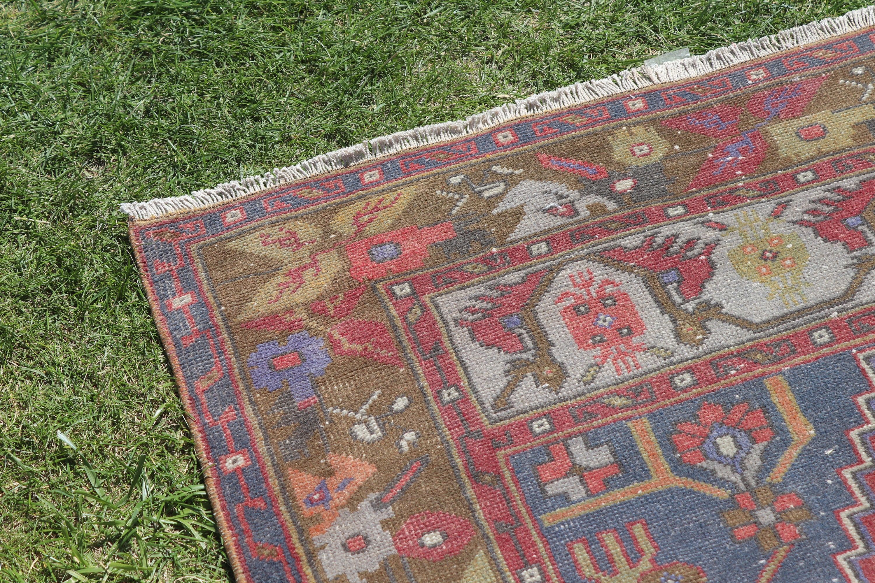 Etnik Halı, Türk Halısı, Yemek Odası Halısı, Kırmızı Yer Halıları, Geometrik Halılar, Vintage Halılar, 3,6x8 ft Alan Halıları, Boho Bölgesi Halıları, Boho Halısı