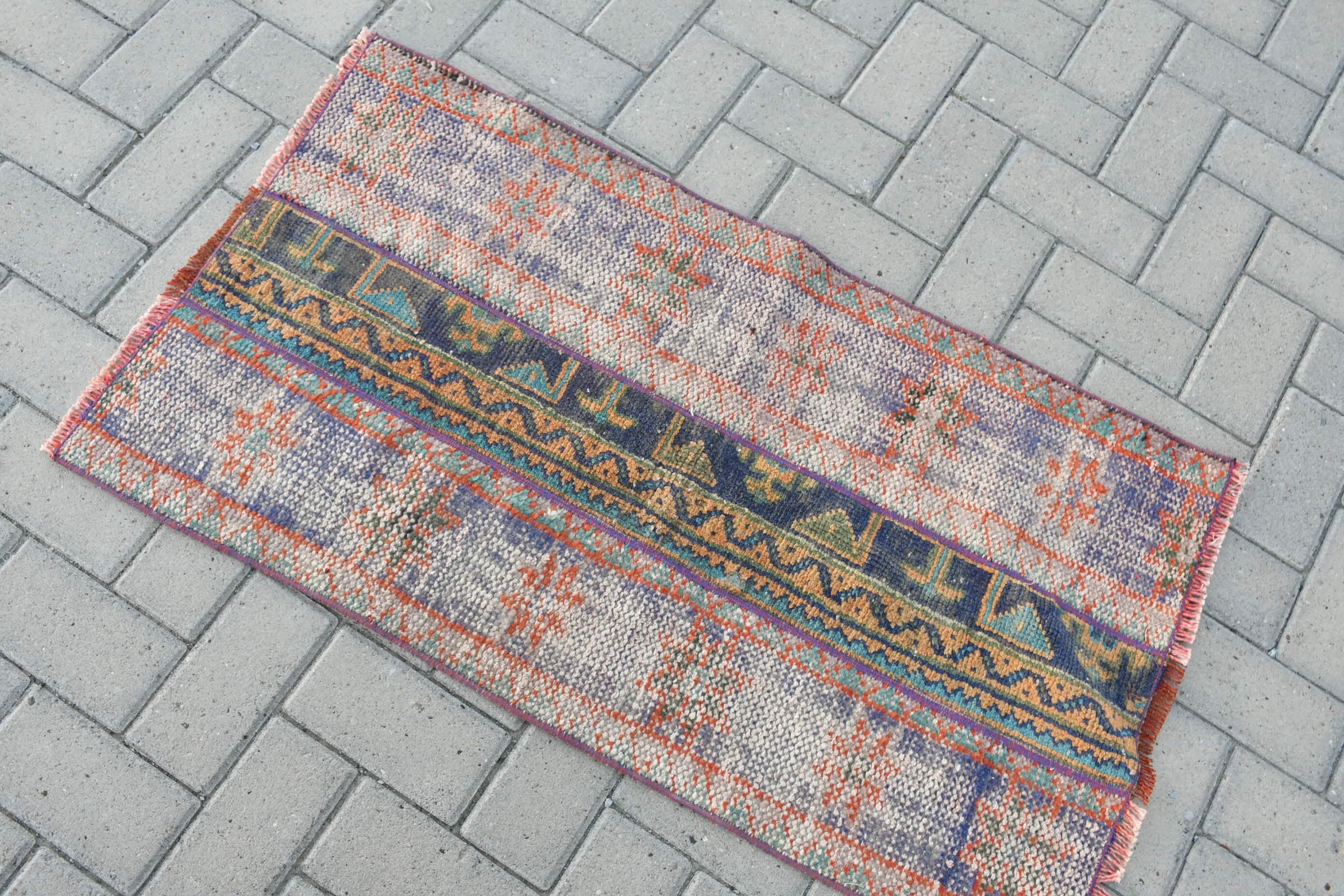 Turkish Rug, Red Bedroom Rug, Rugs for Car Mat, Bath Rug, Bath Mat Cute Rugs, 2x3.6 ft Small Rug, Floor Rug, Vintage Rug, Anatolian Rug