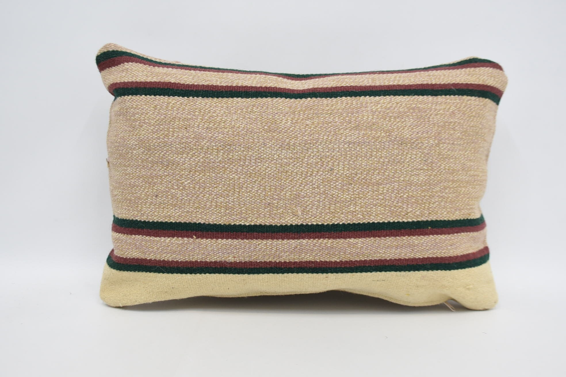 16"x24" Yellow Pillow, Turkish Pillow, Decorative Bolster Cushion Cover, Turkish Kilim Pillow, Nomadic Cushion, Antique Pillows