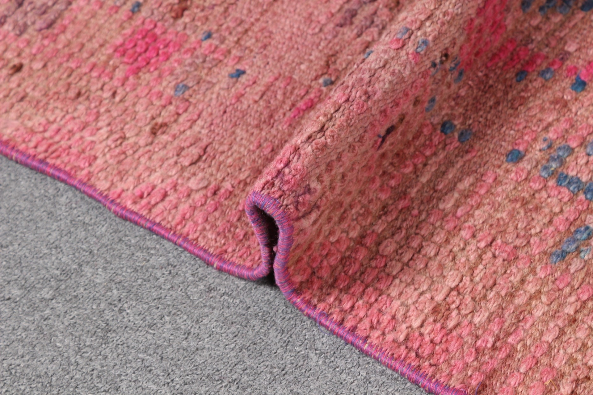 2.5x11.1 ft Runner Rugs, Vintage Rugs, Floor Rug, Rugs for Hallway, Pink Bedroom Rug, Turkish Rug, Hallway Rug, Anatolian Rugs, Stair Rug