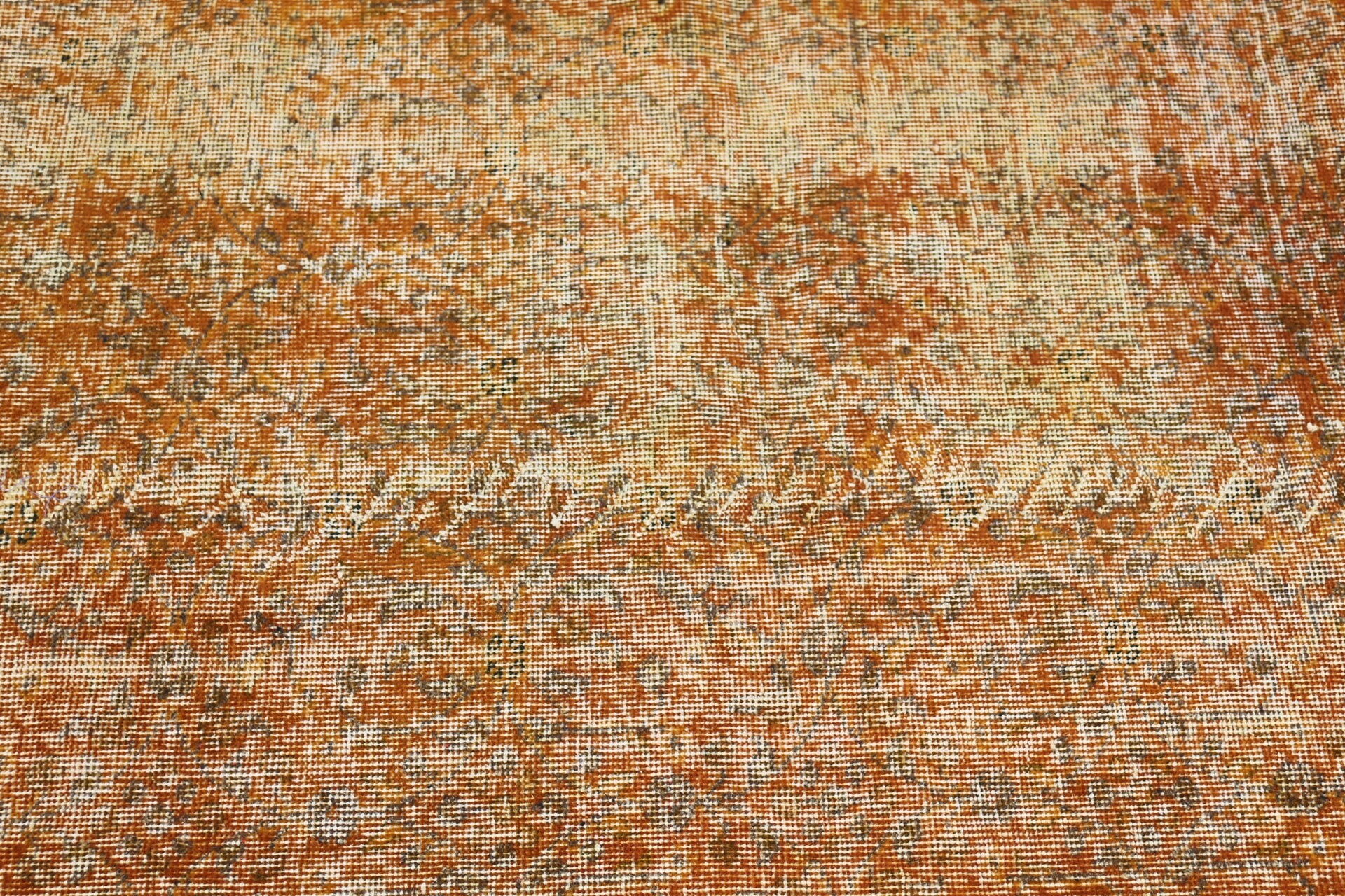 Turkish Rugs, Orange Moroccan Rugs, Anatolian Rug, Cool Rugs, Nursery Rugs, Kitchen Rug, Organic Rugs, 3.5x6.5 ft Accent Rug, Vintage Rug