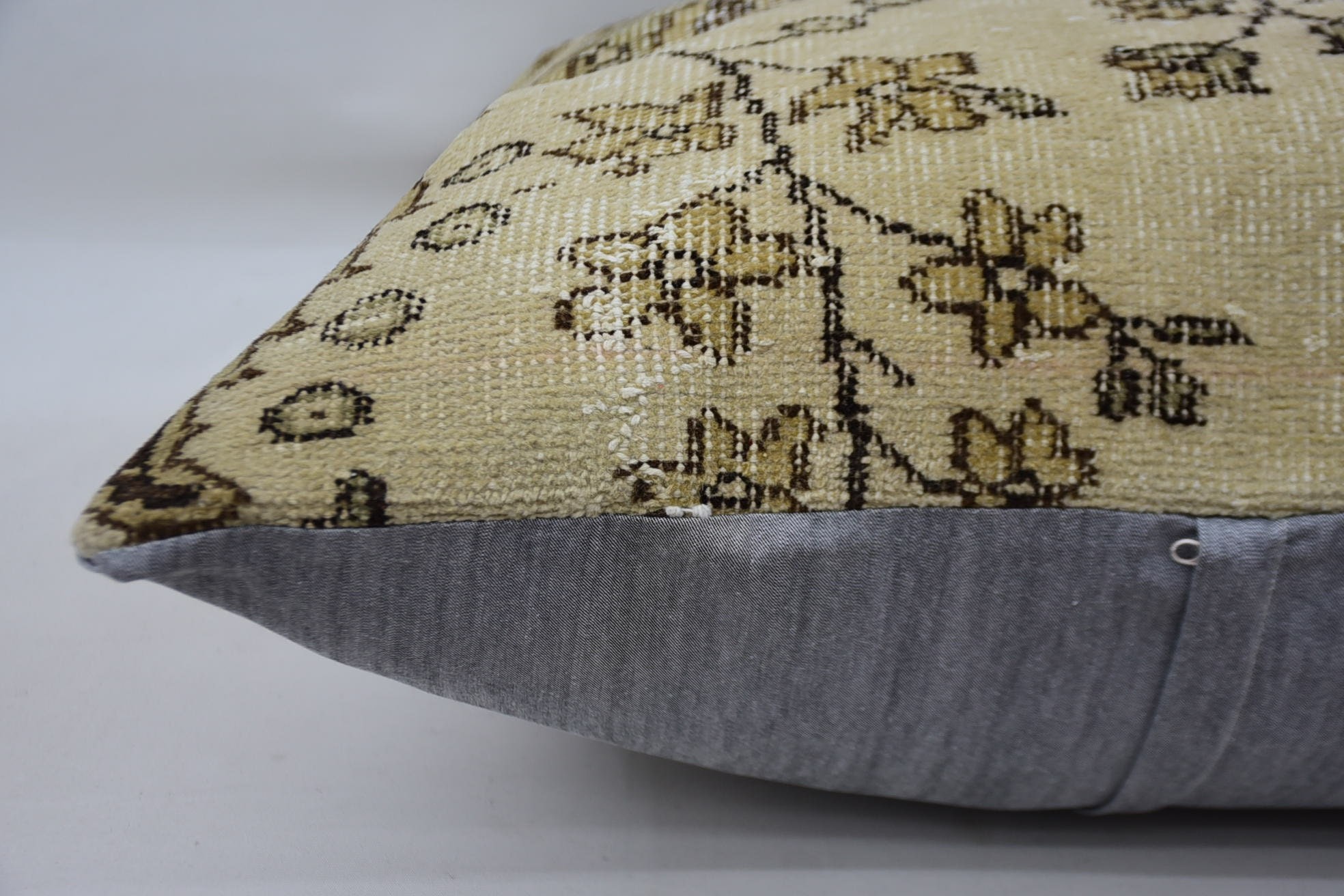 Kilim Cushion Sham, Handmade Kilim Cushion, Designer Throw Pillow Case, Wholesale Pillow, 32"x32" Beige Cushion Case, Turkish Kilim Pillow