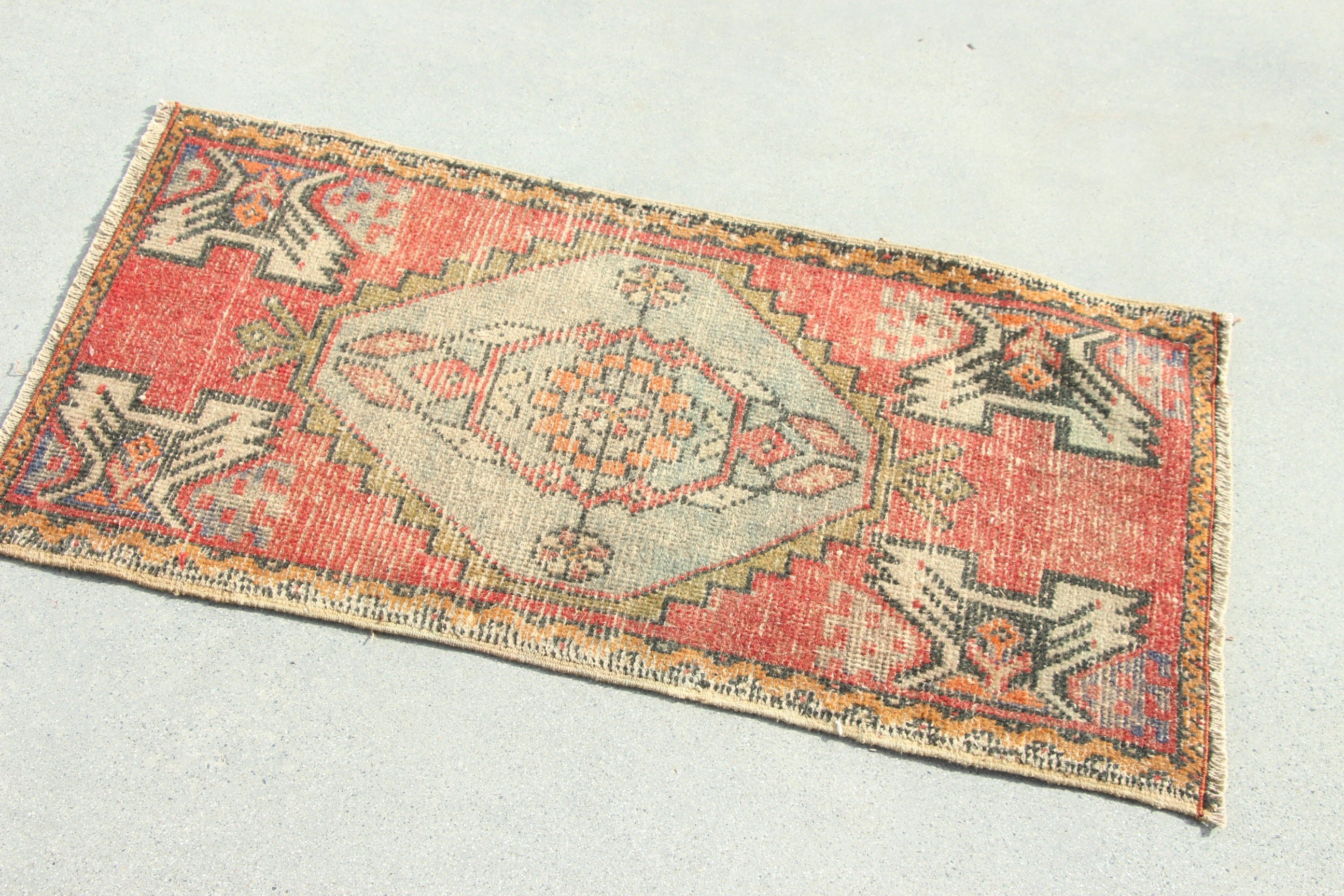 Giriş Halıları, Yatak Odası Halısı, Kırmızı Modern Halılar, Vintage Halılar, Duvara Asılı Halı, 1.6x3.1 ft Küçük Halılar, Mutfak Halısı, Türk Halıları, Yün Halı