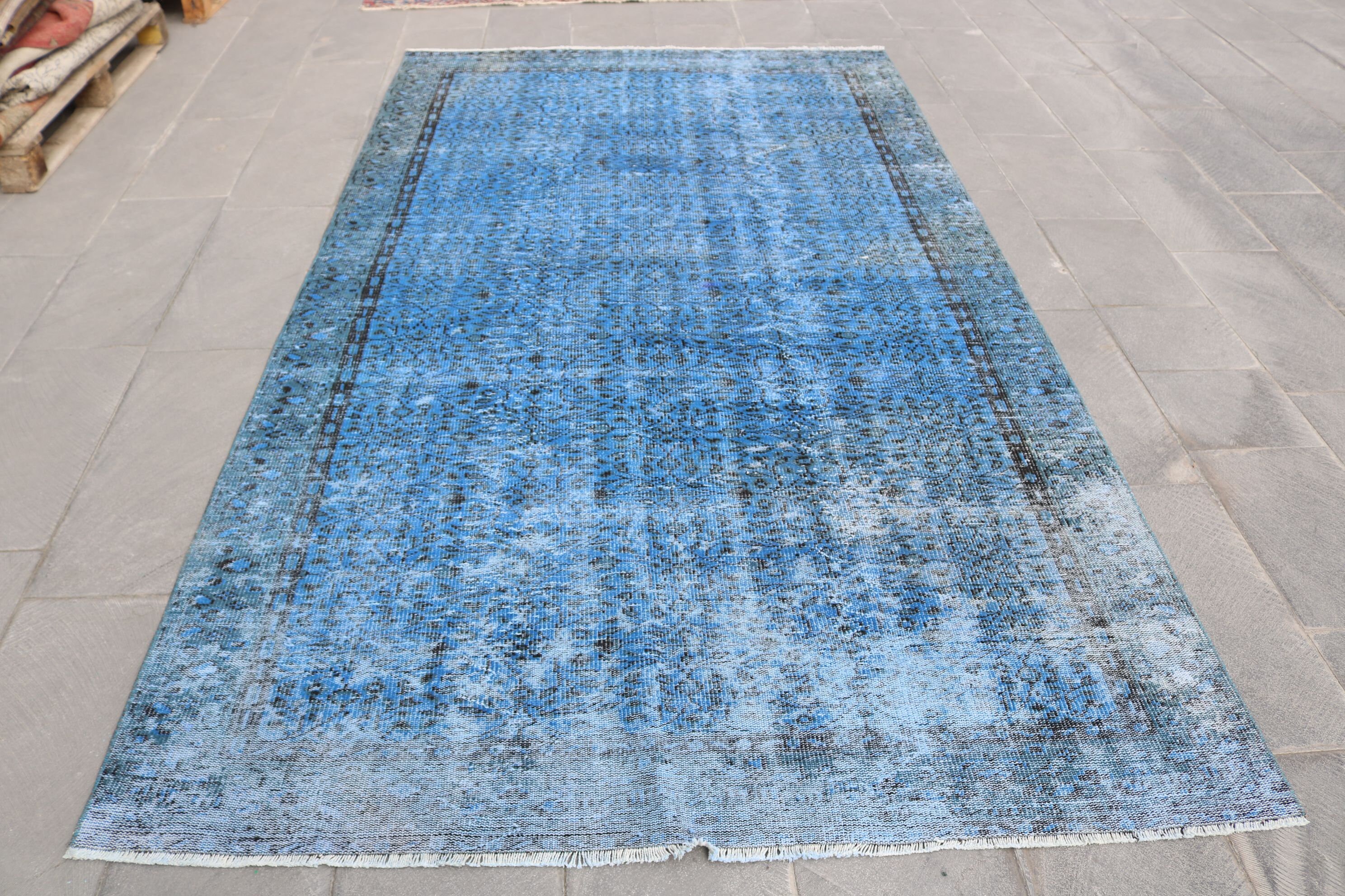 Pastel Rug, Rugs for Salon, Living Room Rug, Home Decor Rug, Salon Rugs, Floor Rugs, 5.4x9.7 ft Large Rug, Turkish Rug, Vintage Rug