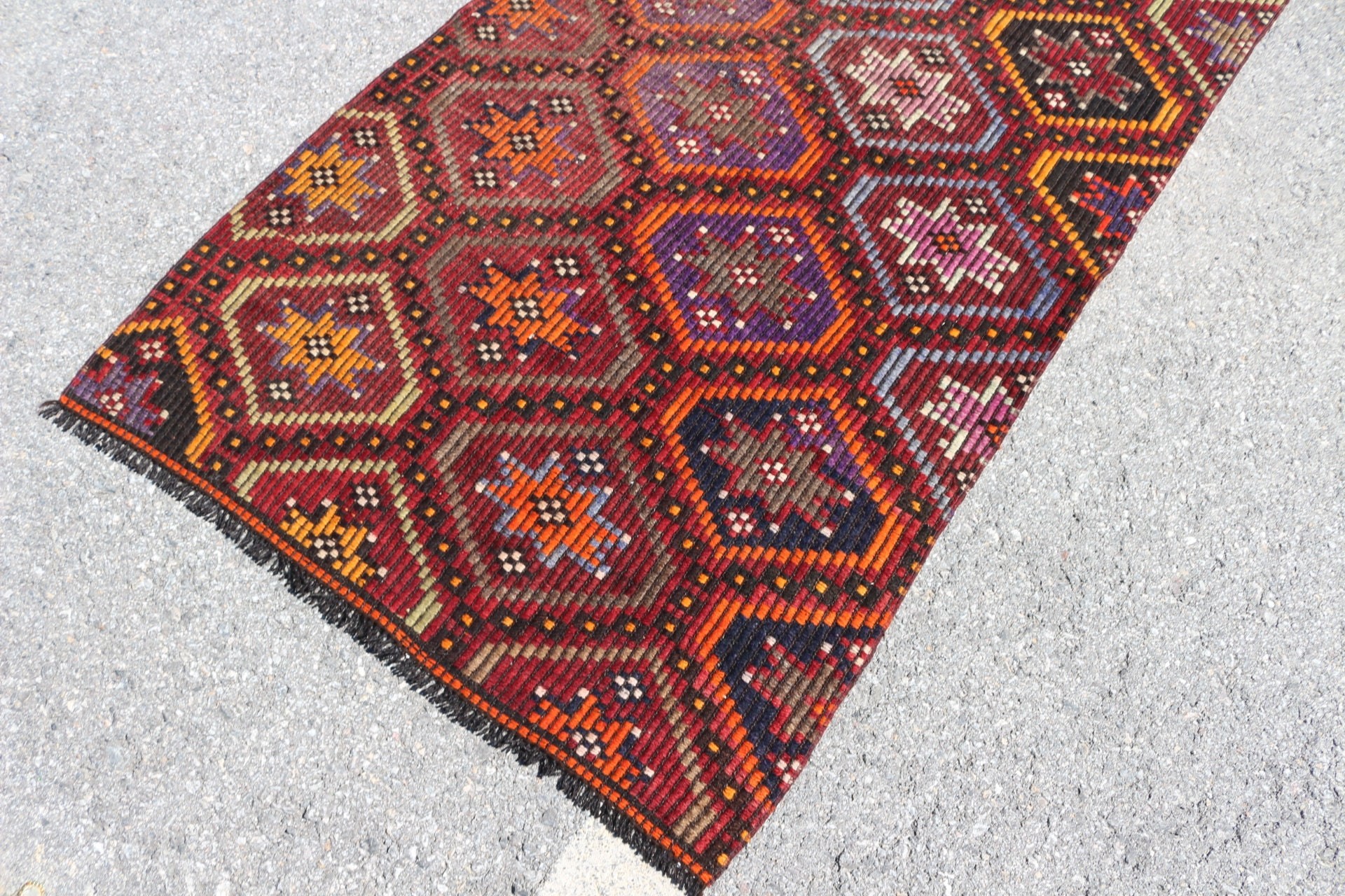 Kilim, Fas Halısı, Vintage Halılar, Giriş Halıları, Kırmızı Yer Halısı, Antika Halı, 3,2x6,2 ft Aksan Halıları, Çocuk Halısı, Ofis Halısı, Türk Halıları