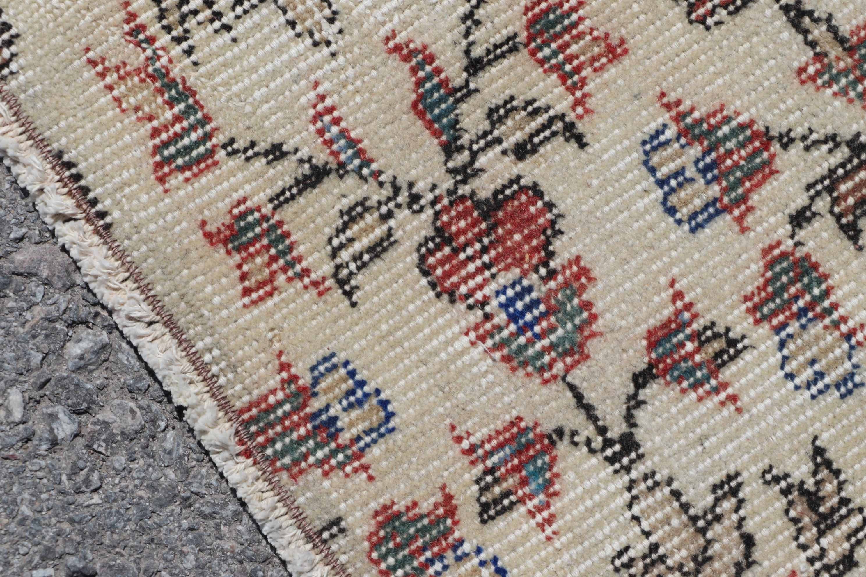 Aztec Rugs, Oriental Rugs, Dining Room Rugs, Vintage Rugs, Salon Rug, Turkish Rug, Oushak Rug, Beige Moroccan Rugs, 5.9x9.3 ft Large Rug