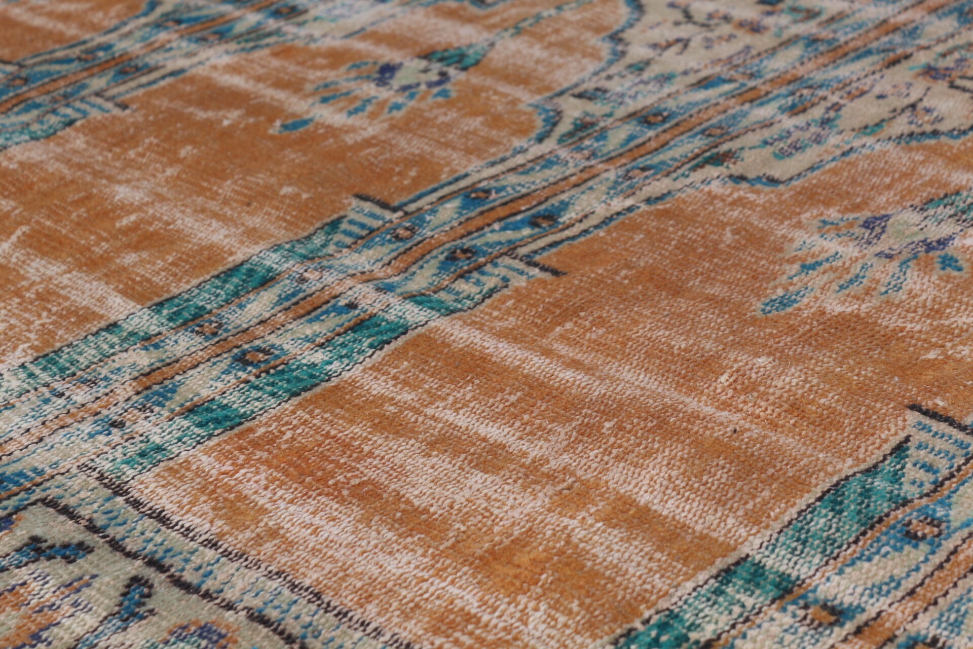 Indoor Rugs, Aztec Rug, Cool Rug, Turkish Rug, 4.1x7.9 ft Area Rugs, Orange Anatolian Rug, Vintage Rug, Antique Rug, Dining Room Rugs