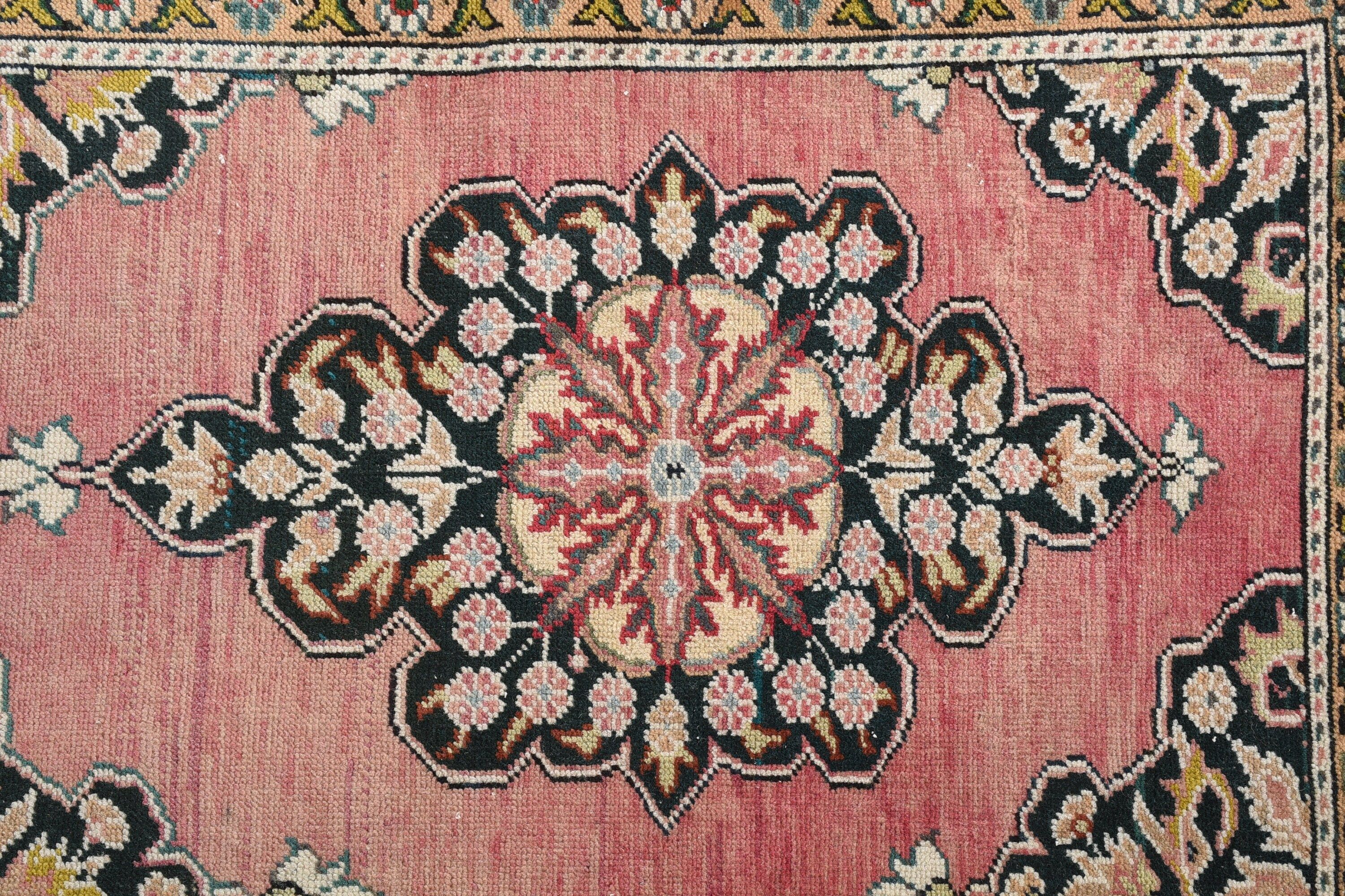 Türk Halısı, Pembe Fas Halısı, Yer Halısı, Çocuk Halısı, Ev Dekorasyonu Halısı, Mutfak Halısı, 1.8x2.8 ft Küçük Halı, Banyo Halıları, Vintage Halı