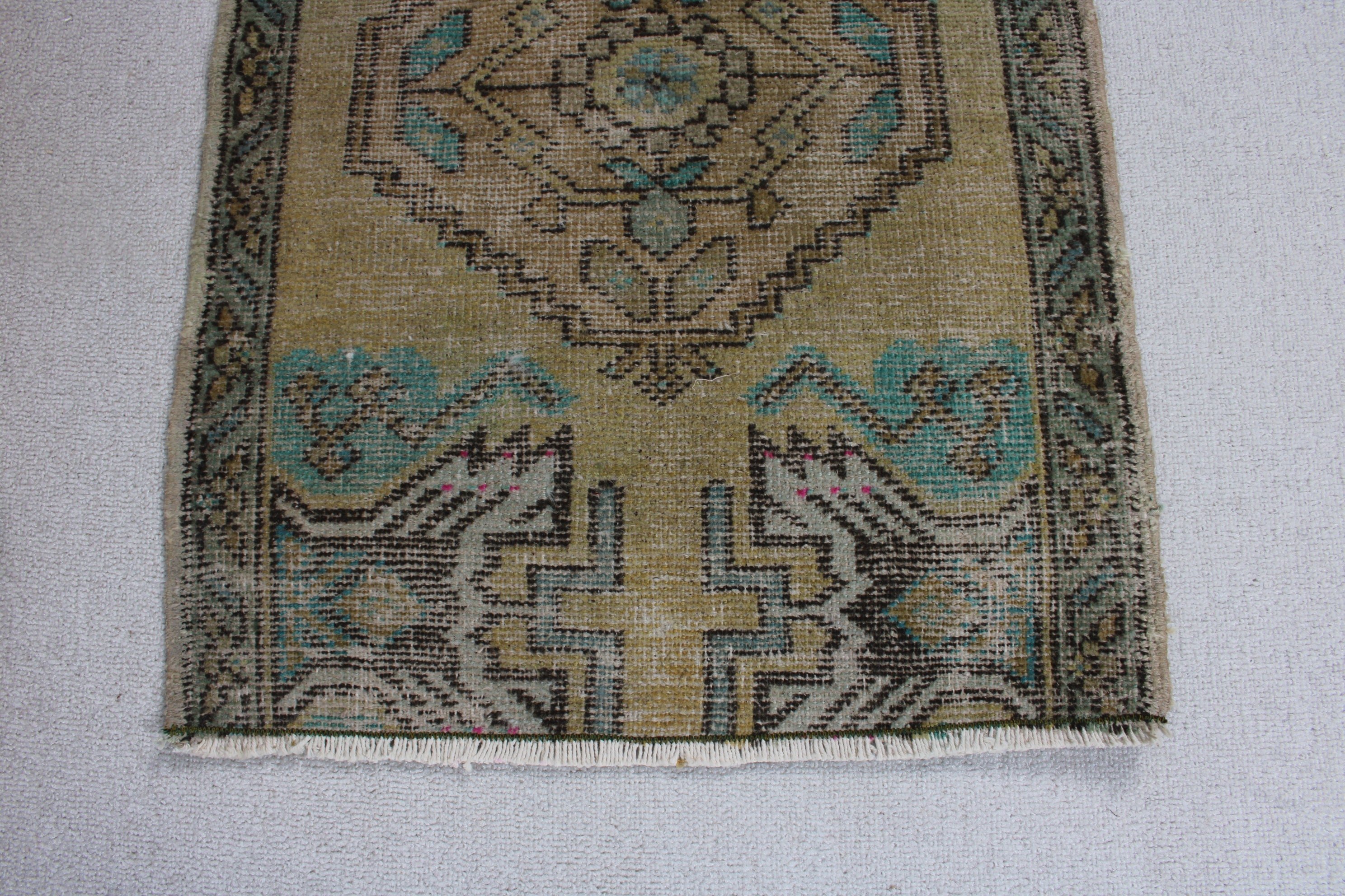 1.7x2.4 ft Küçük Halı, Yatak Odası Halısı, Küçük Vintage Halılar, Mutfak Halısı, Vintage Halılar, Ofis Halısı, Türk Halıları, Gri Modern Halılar, Açıklama Halısı