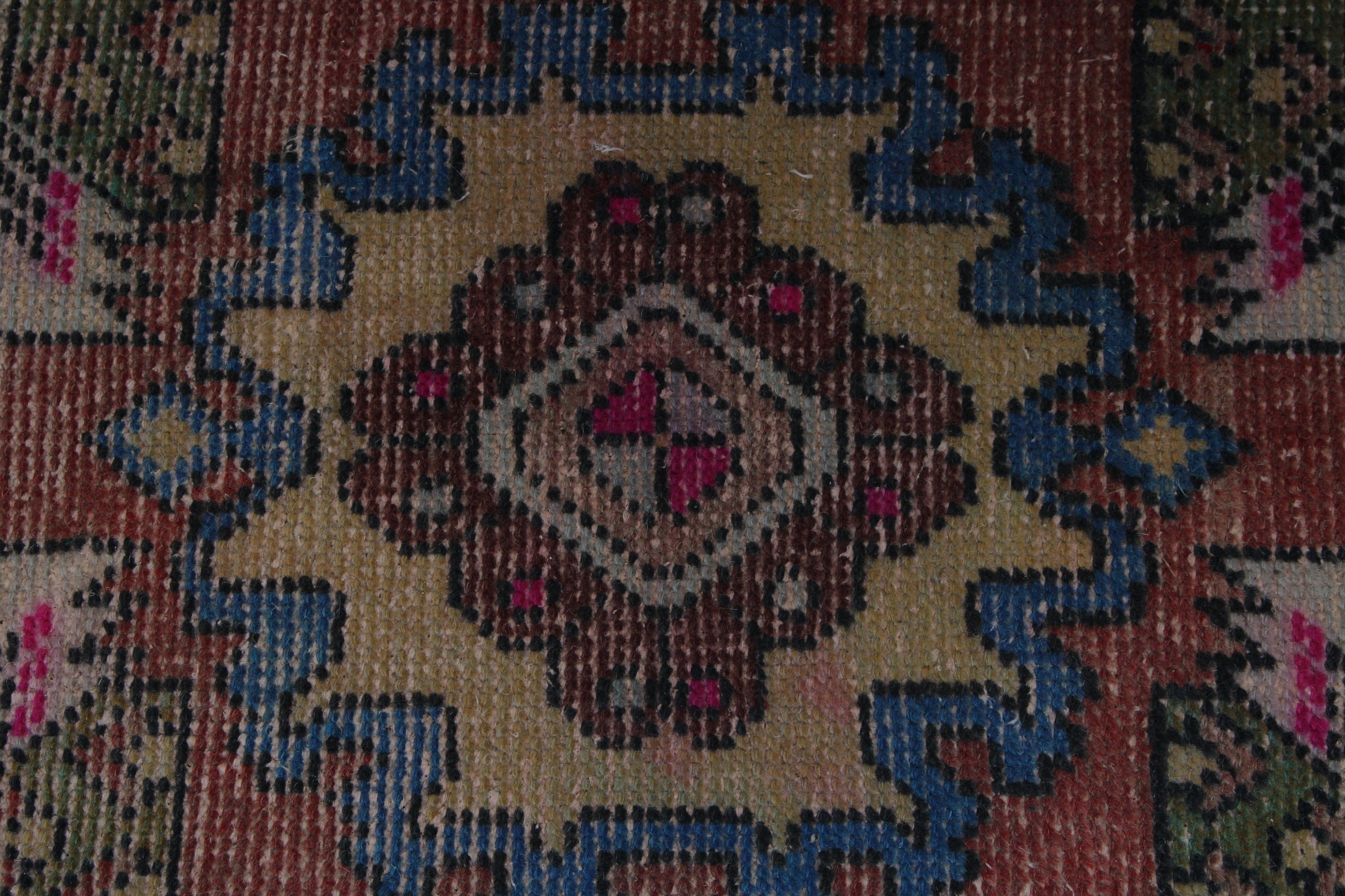 Bej Fas Halıları, 1.5x3 ft Küçük Halı, Türk Halıları, Yer Halıları, Vintage Halılar, Yatak Odası Halısı, Anadolu Halıları, Dış Mekan Halıları, Banyo Halısı