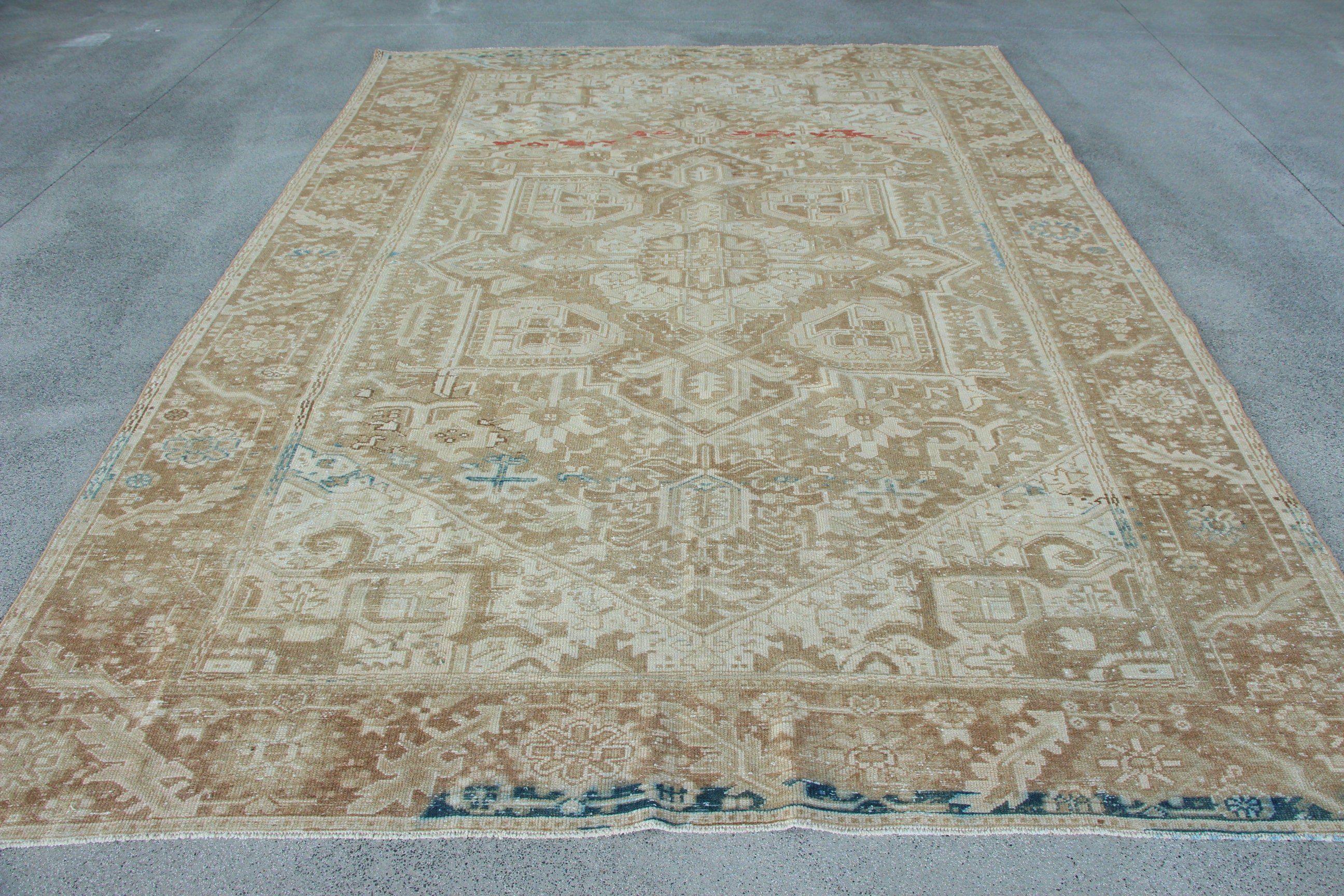 7.5x11.1 ft Oversize Rugs, Salon Rugs, Turkish Rugs, Vintage Rugs, Saloon Rugs, Home Decor Rug, Bronze Flatweave Rugs