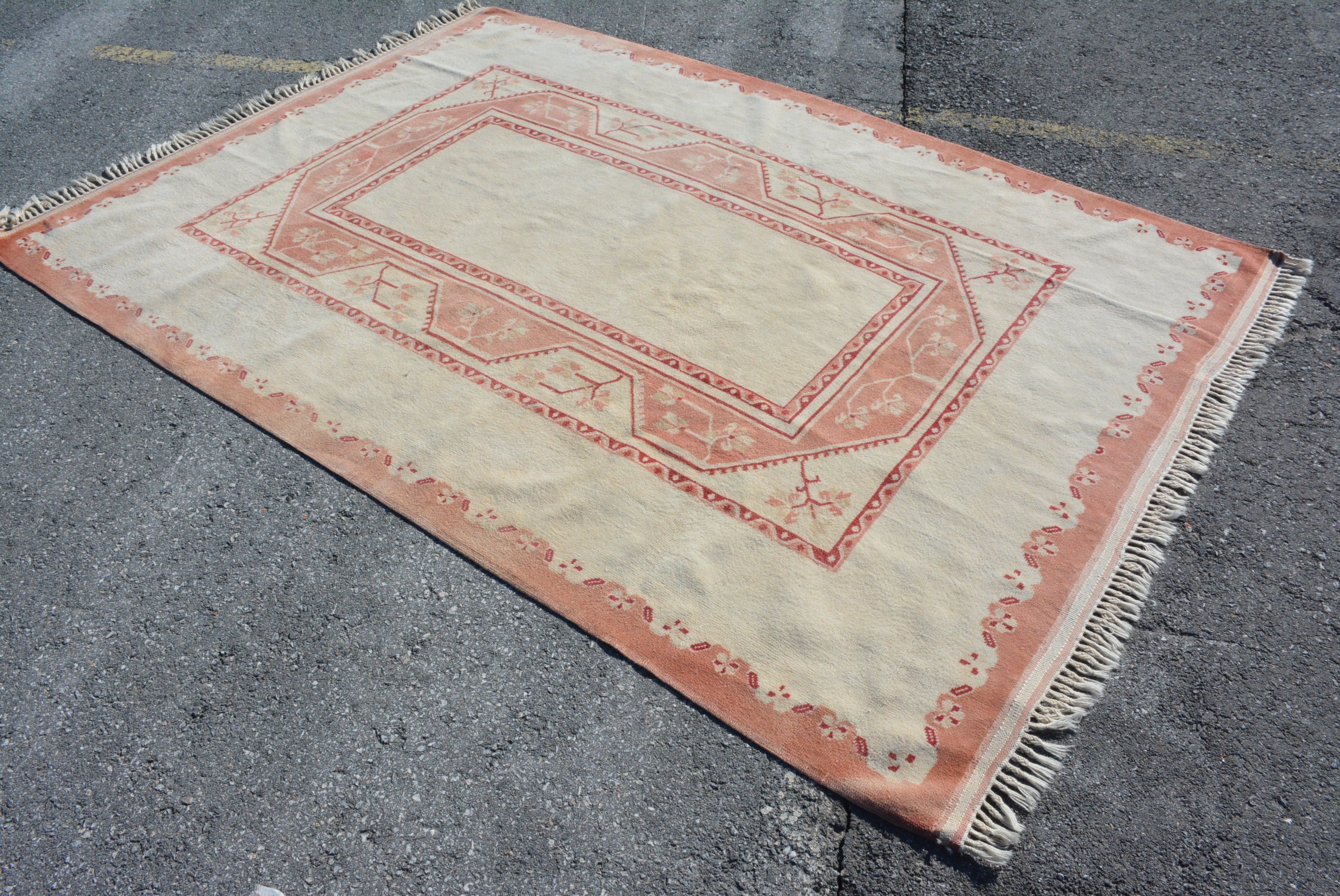 Living Room Rugs, 6.2x9 ft Large Rug, Bedroom Rug, Rugs for Bedroom, Floor Rugs, Vintage Rugs, Turkish Rugs, Salon Rug, Vintage Decor Rug