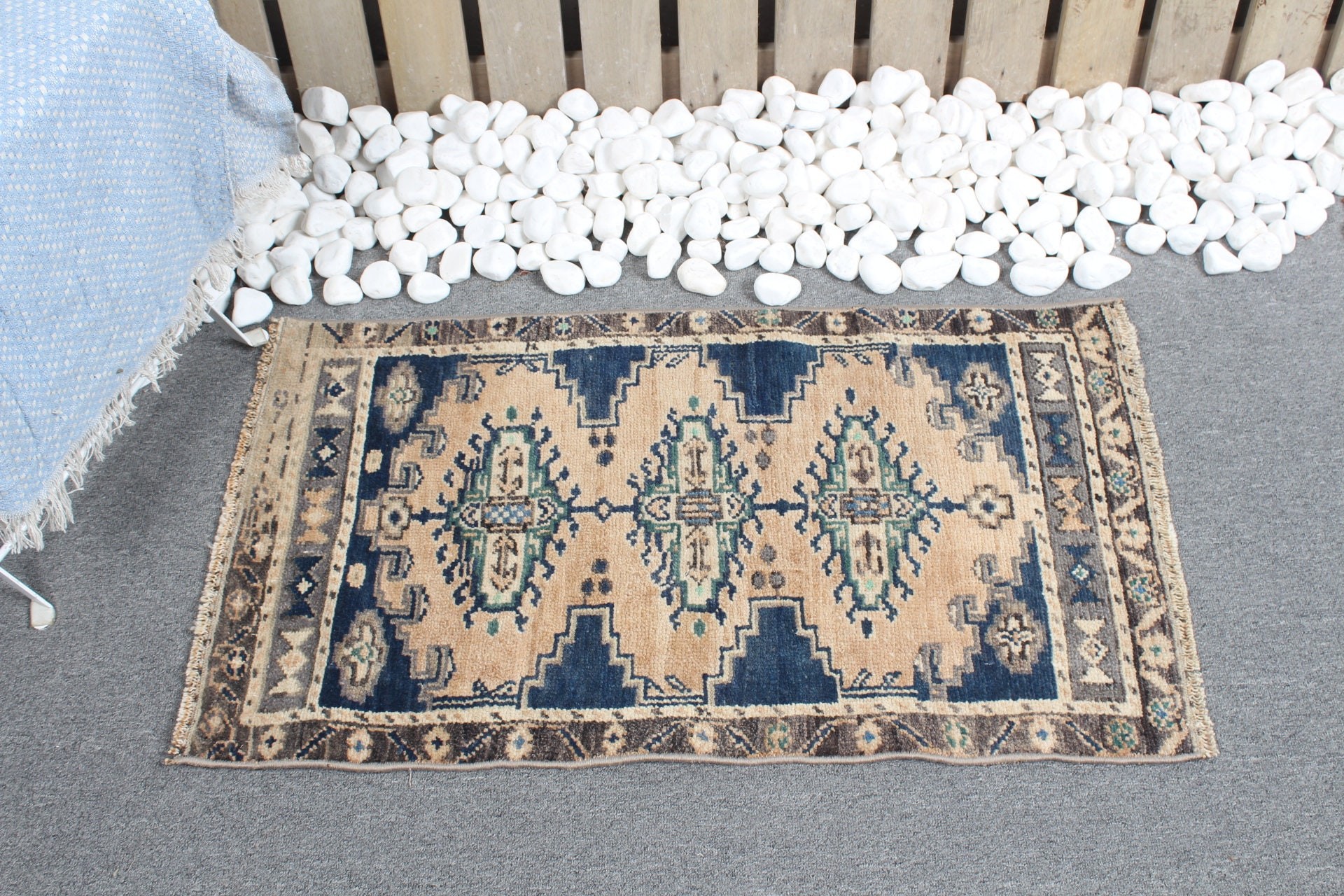 Floor Rug, Rugs for Car Mat, Cool Rug, Vintage Rug, Turkish Rug, Entry Rug, Bath Rug, Beige  1.7x3 ft Small Rug