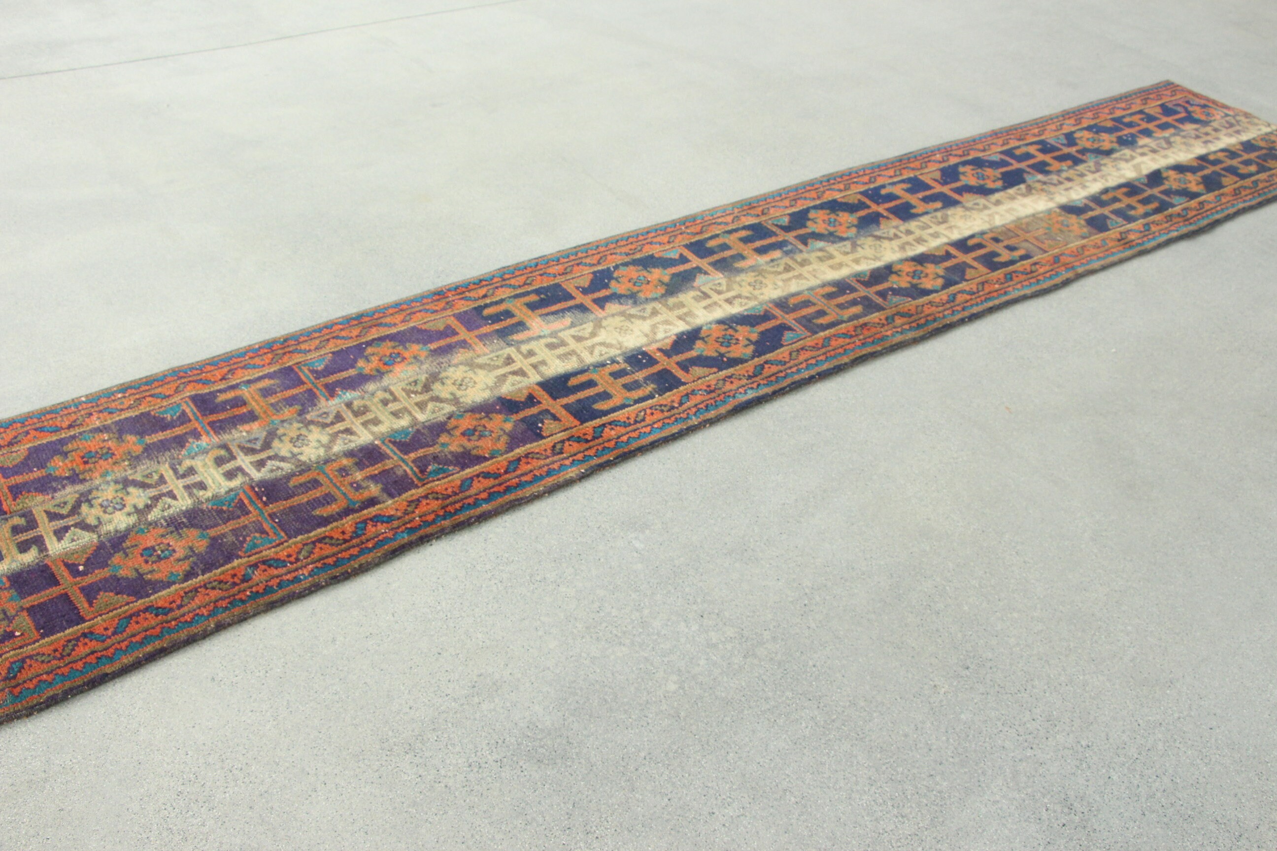 1.9x11.7 ft Runner Rug, Vintage Rugs, Orange Bedroom Rugs, Turkish Rug, Kitchen Rug, Rugs for Kitchen, Corridor Rug, Cool Rug, Floor Rug