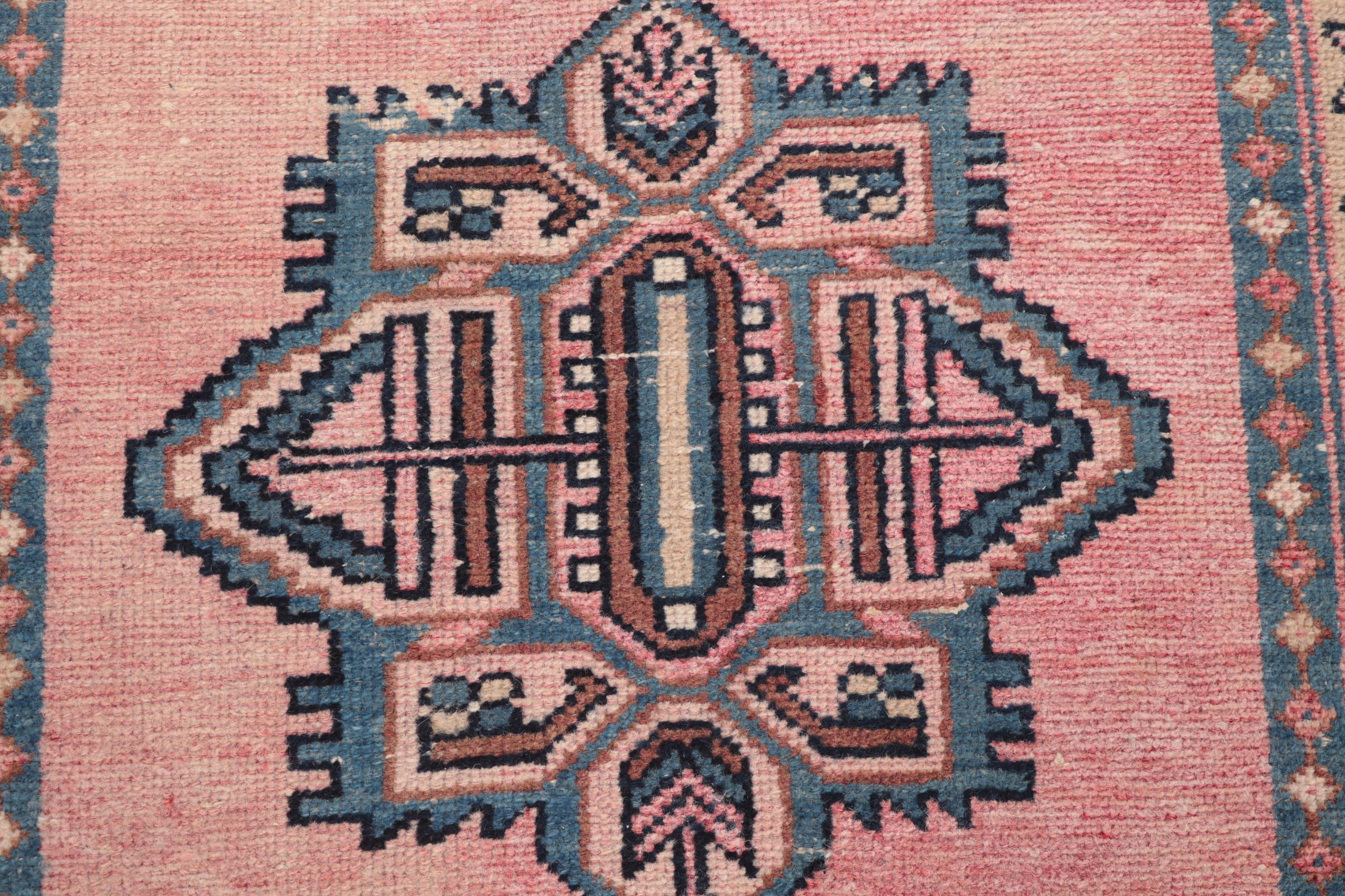 Türk Halıları, Yatak Odası Halıları, Nötr Halı, Vintage Halı, Pembe Ev Dekor Halıları, 3,2x6,1 ft Vurgulu Halı, Giriş Kilimleri, Boho Halıları, Geometrik Halı