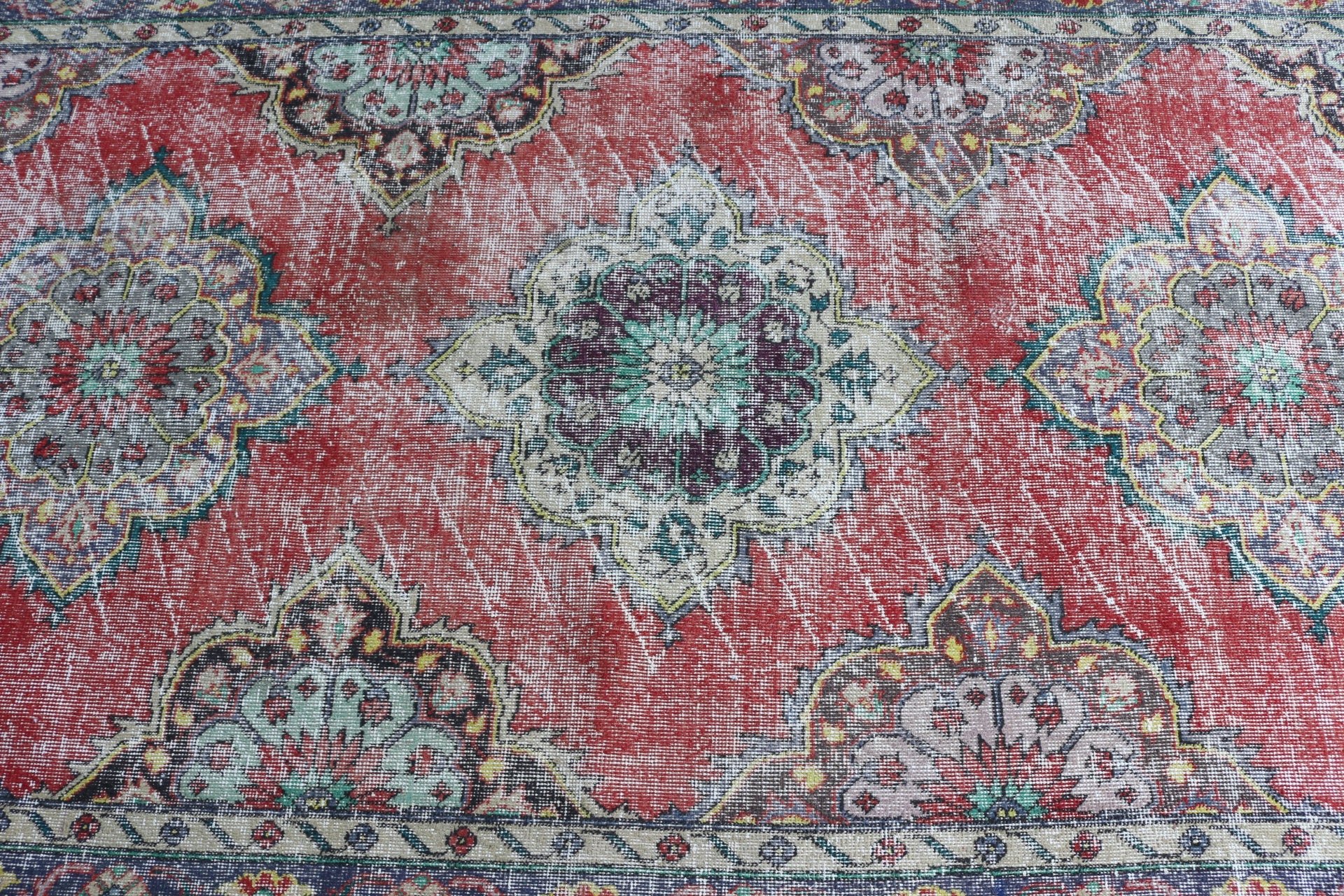 Merdiven Halıları, Ev Dekorasyonu Halıları, Merdiven Halıları, 4.3x12.5 ft Yolluk Halısı, Türk Halısı, Kırmızı Yün Halısı, El Dokuma Halıları, Vintage Halılar, Fas Halısı