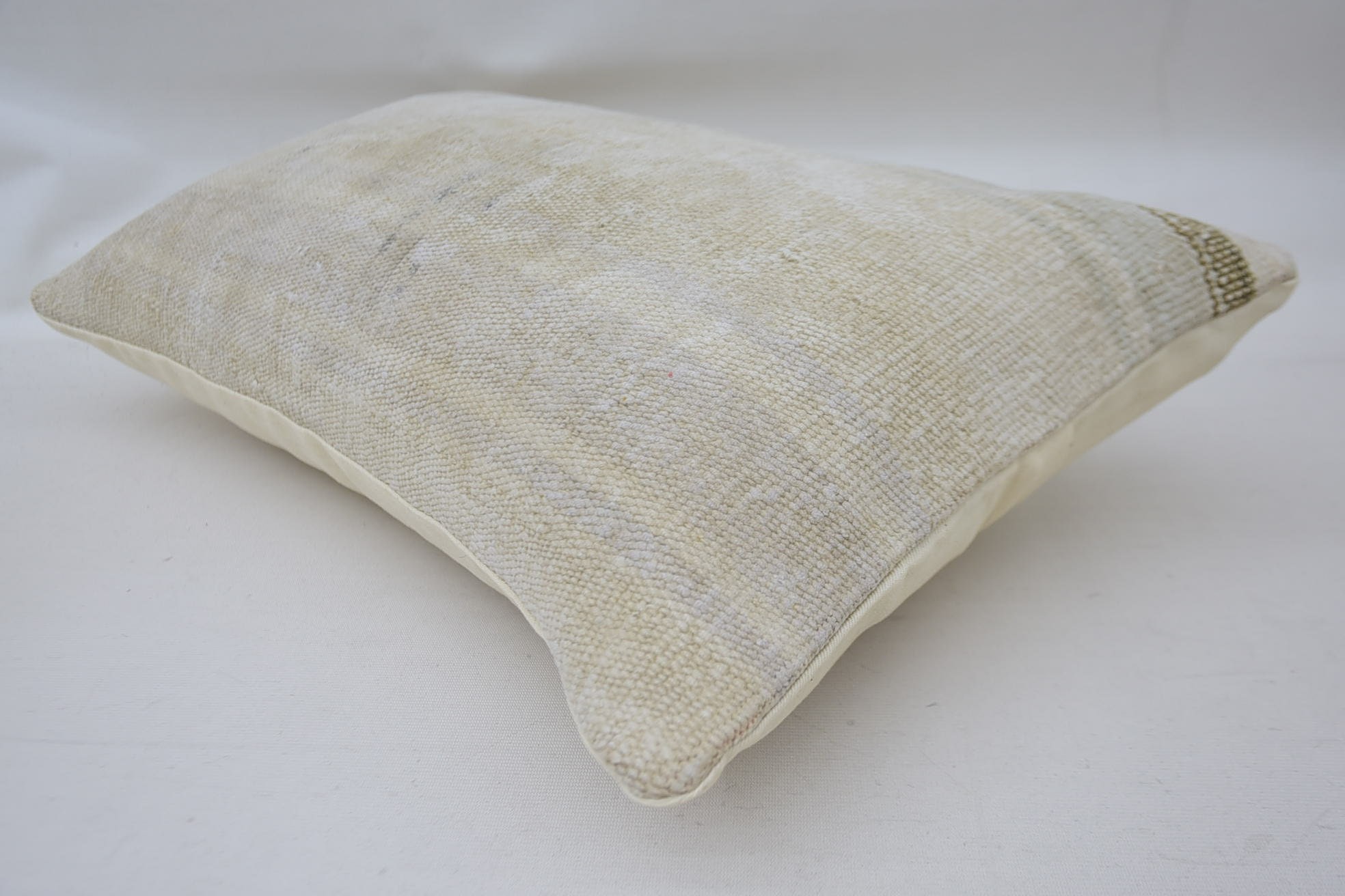 Floor Pillow, Gift Pillow, Pillow for Couch, Interior Designer Pillow, Wholesale Pillow, 12"x20" Beige Cushion Cover