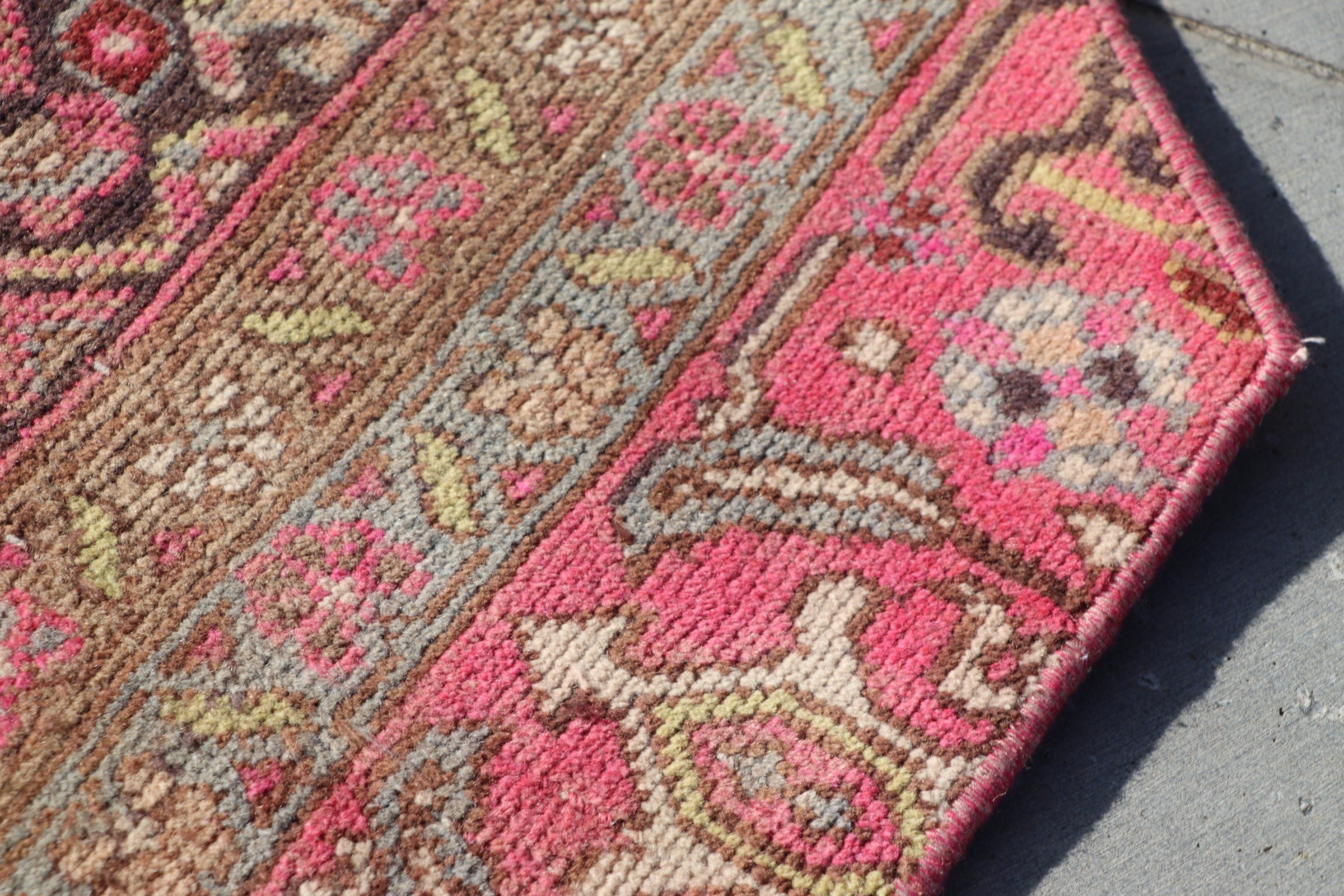 Antique Rug, Pink Moroccan Rug, Salon Rugs, Designer Rug, Turkish Rugs, 5.6x8.1 ft Large Rug, Moroccan Rug, Living Room Rug, Vintage Rug