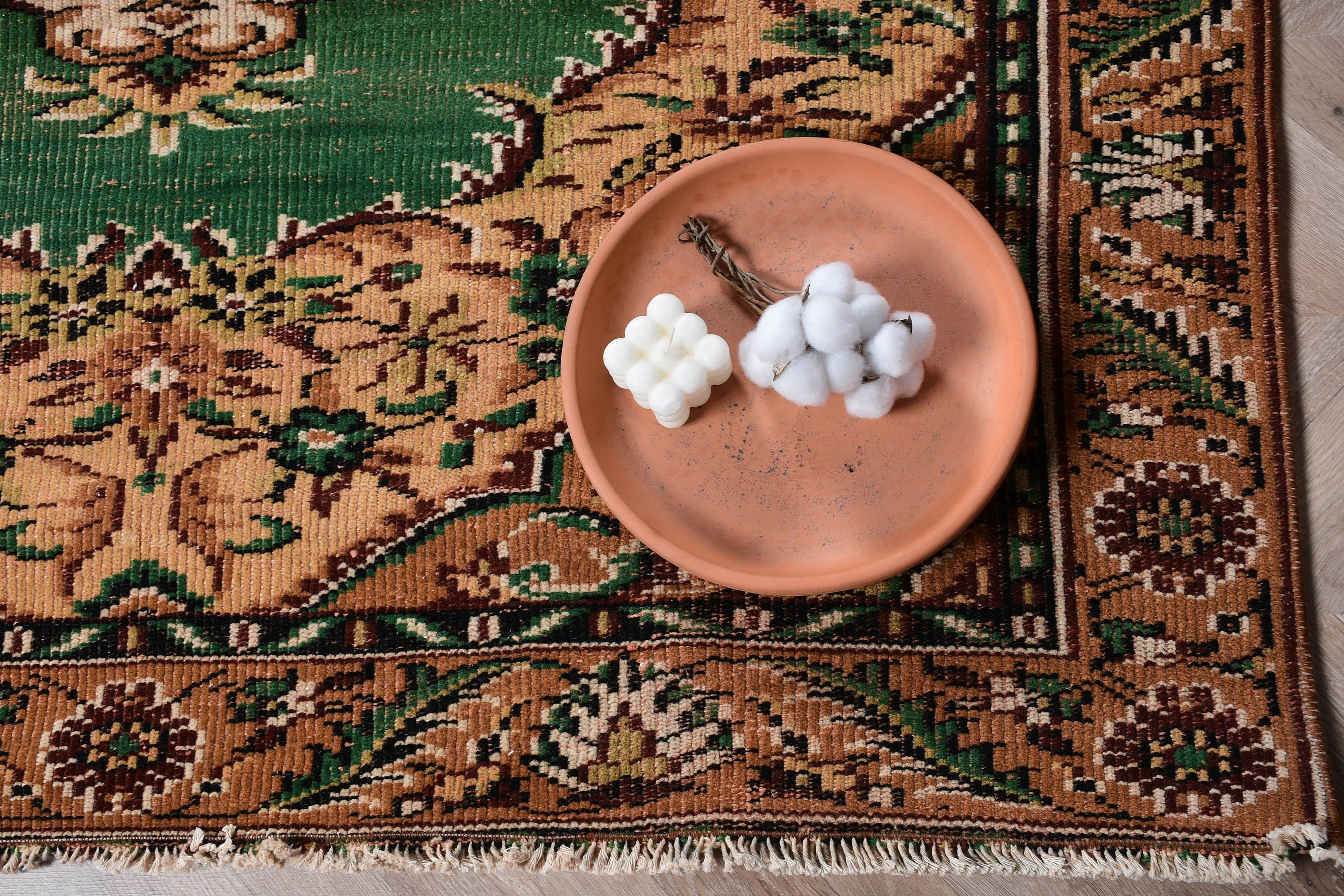 Anatolian Rugs, Floor Rugs, Green Moroccan Rugs, Salon Rug, 4.8x8.4 ft Large Rug, Bedroom Rug, Rugs for Salon, Turkish Rugs, Vintage Rugs