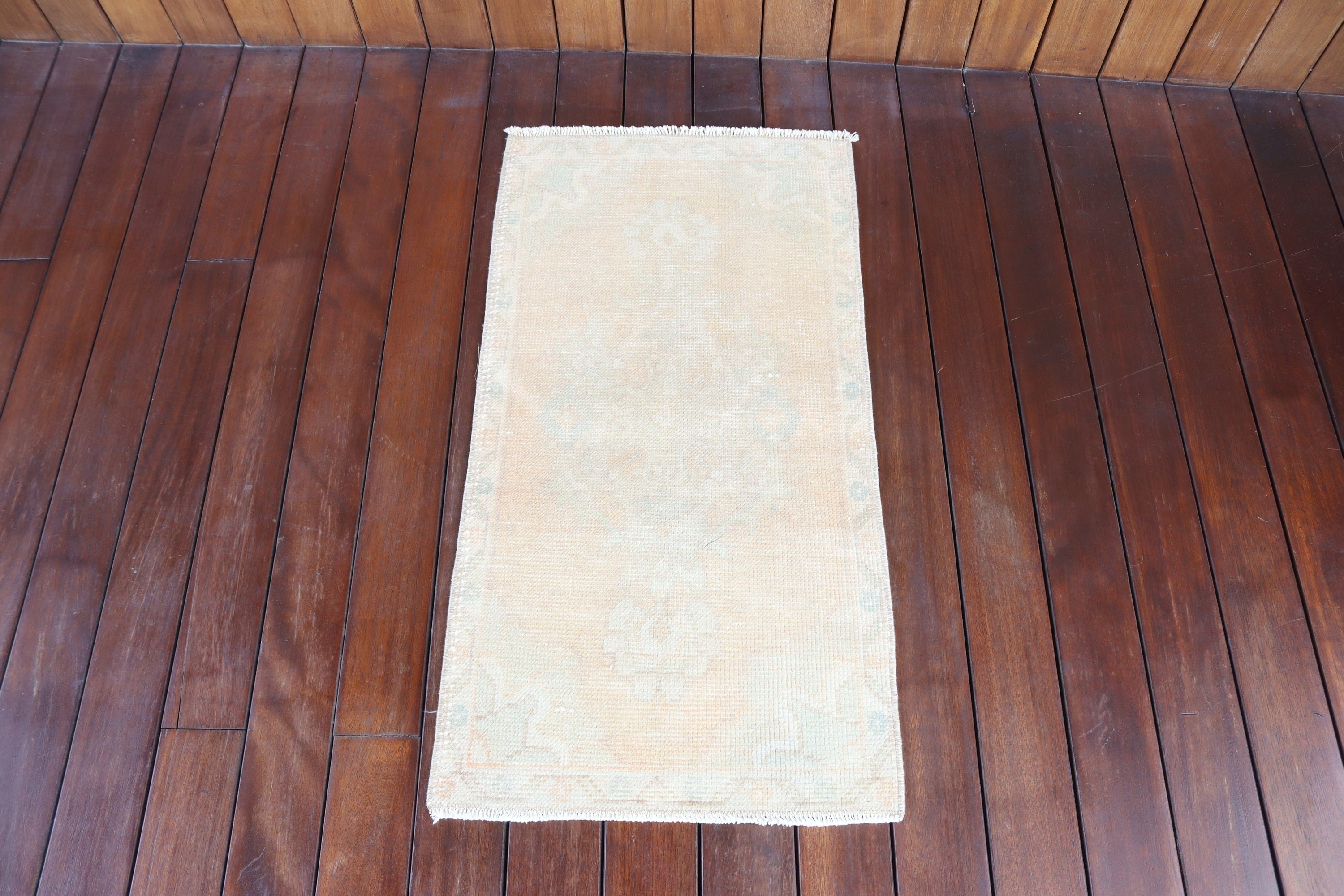 Türk Halısı, Beyaz Düz Dokuma Halı, Vintage Halılar, Yatak Odası Halıları, Boho Halıları, Küçük Alan Halıları, 1.4x2.8 ft Küçük Halılar, Çocuk Halısı