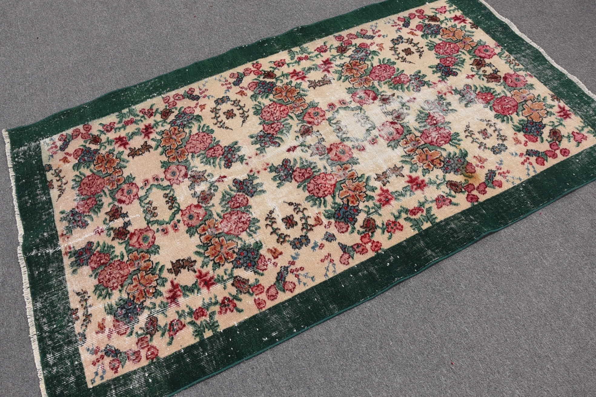 Vintage Halı, Yemek Odası Halıları, Dış Mekan Halısı, Anadolu Halısı, Vintage Dekor Halıları, Yer Halısı, Mutfak Halısı, Türk Halısı, 3,8x6,6 ft Alan Halısı