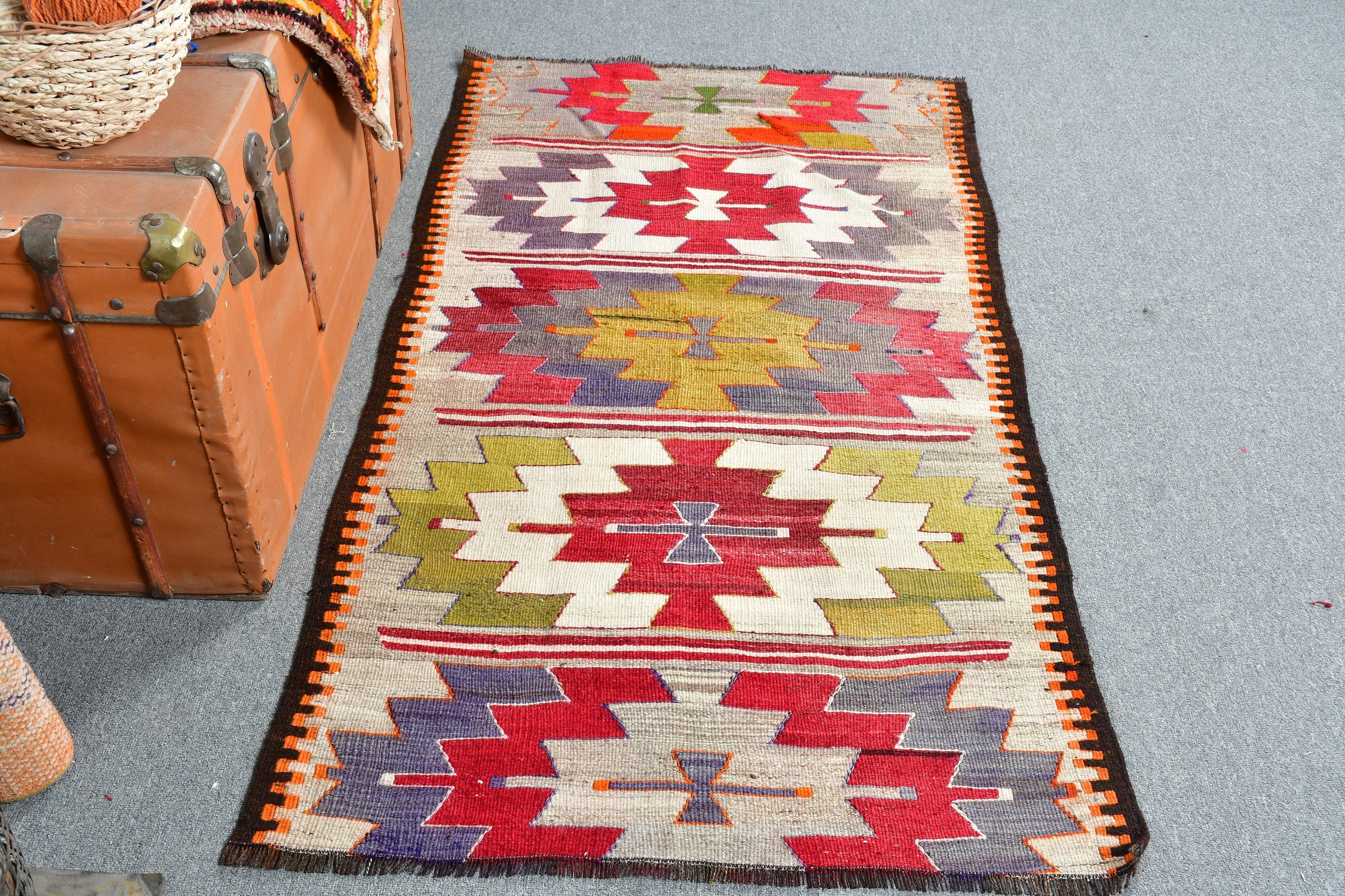 Kırmızı Yatak Odası Halısı, Yer Halısı, Kilim, Mutfak Halısı, Vintage Halılar, Banyo Halısı, 2.8x5.2 ft Küçük Halı, Sessiz Halı, Banyo Halıları, Türk Halısı