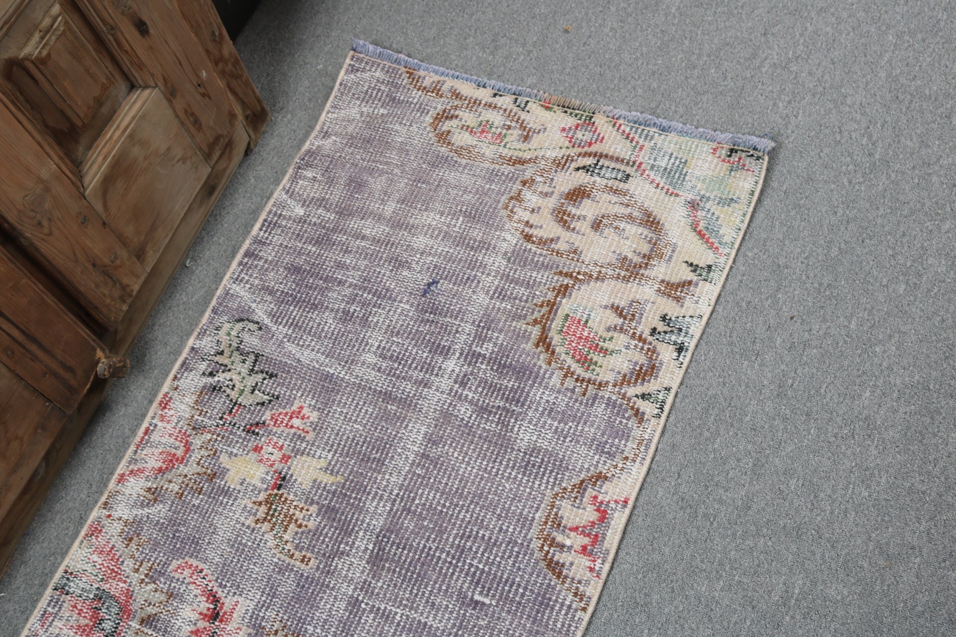 Nursery Rugs, Kitchen Rugs, Purple Floor Rugs, Turkish Rug, 1.9x3.5 ft Small Rugs, Vintage Rug, Wall Hanging Rugs, Luxury Rug, Boho Rug