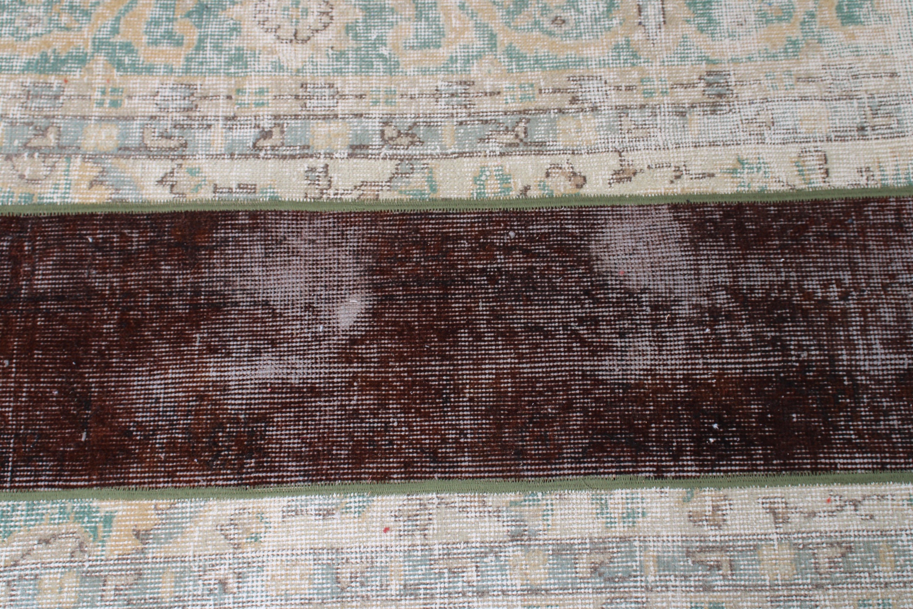 Anadolu Halıları, Banyo Halısı, Çocuk Halısı, Yeşil Soğuk Halılar, Vintage Halı, Türk Halıları, Etnik Halılar, 3,2x3,4 ft Küçük Halılar, Mutfak Halısı