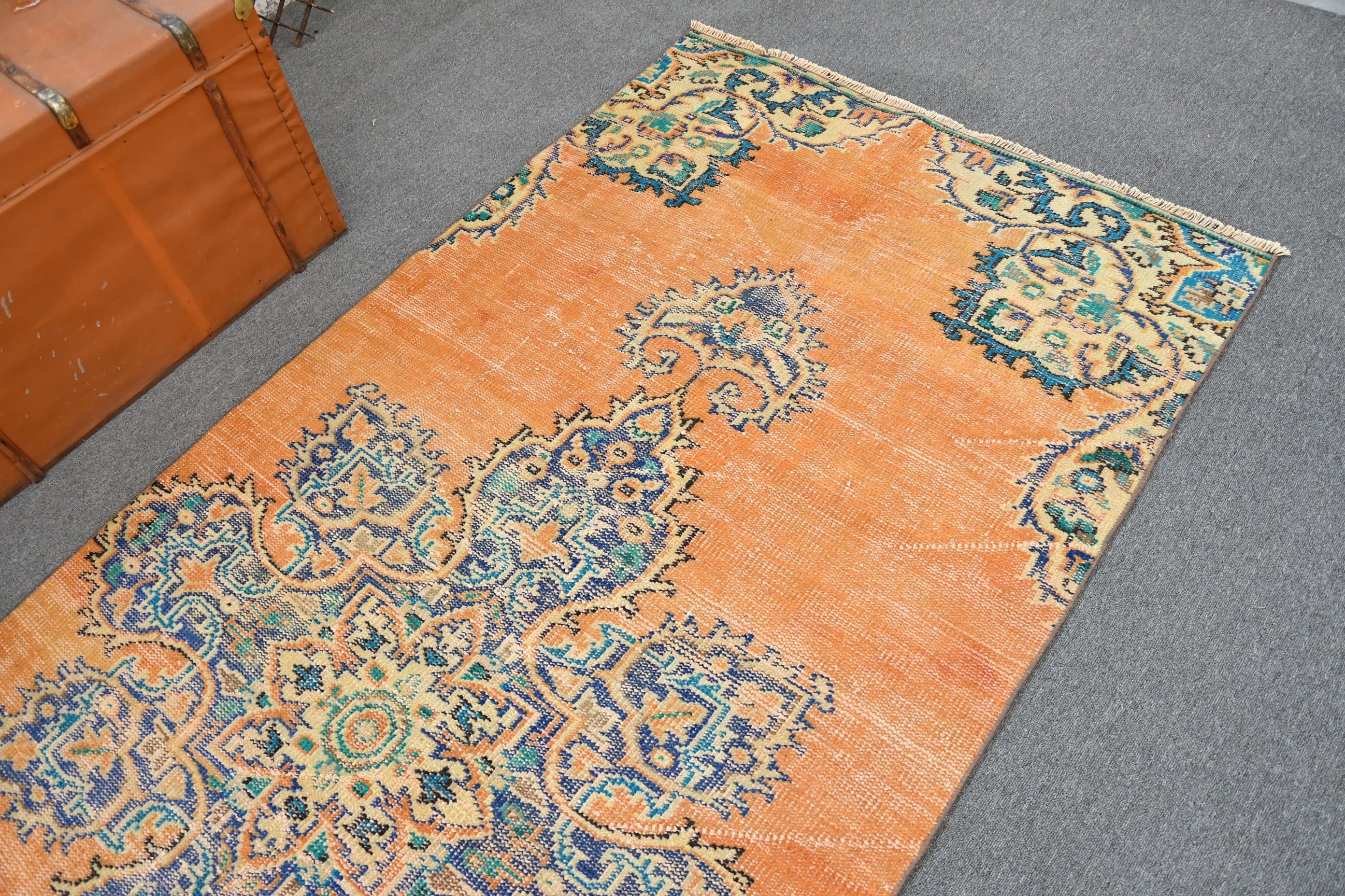 Pastel Rugs, Turkish Rug, Floor Rug, Rugs for Living Room, Kitchen Rugs, Vintage Rug, Home Decor Rug, Boho Area Rug Rugs, 4x9 ft Area Rugs