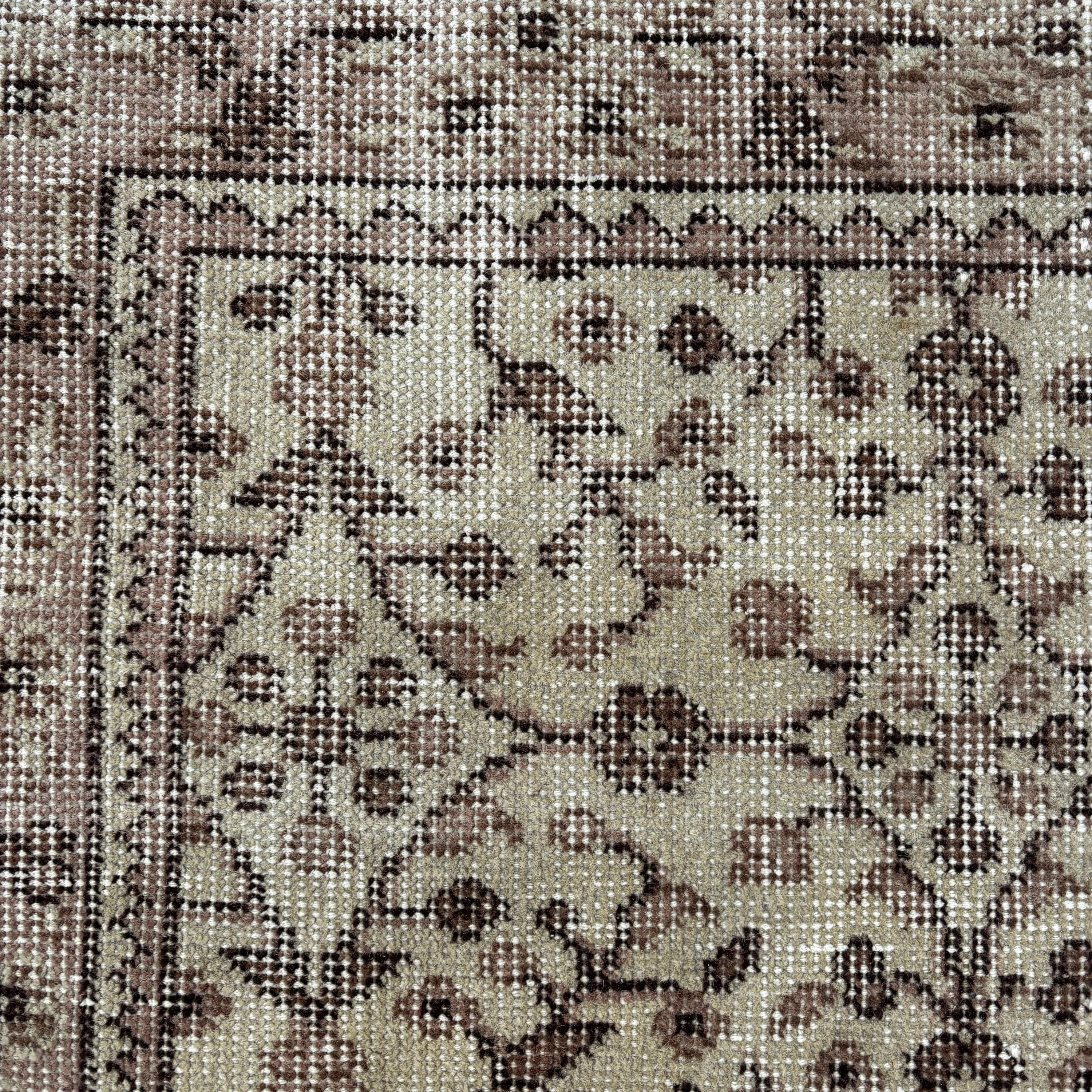 Wool Rugs, Dining Room Rugs, Modern Rugs, Vintage Rugs, 3.8x6.7 ft Area Rug, Turkish Rug, Beige Bedroom Rug, Living Room Rugs, Outdoor Rugs