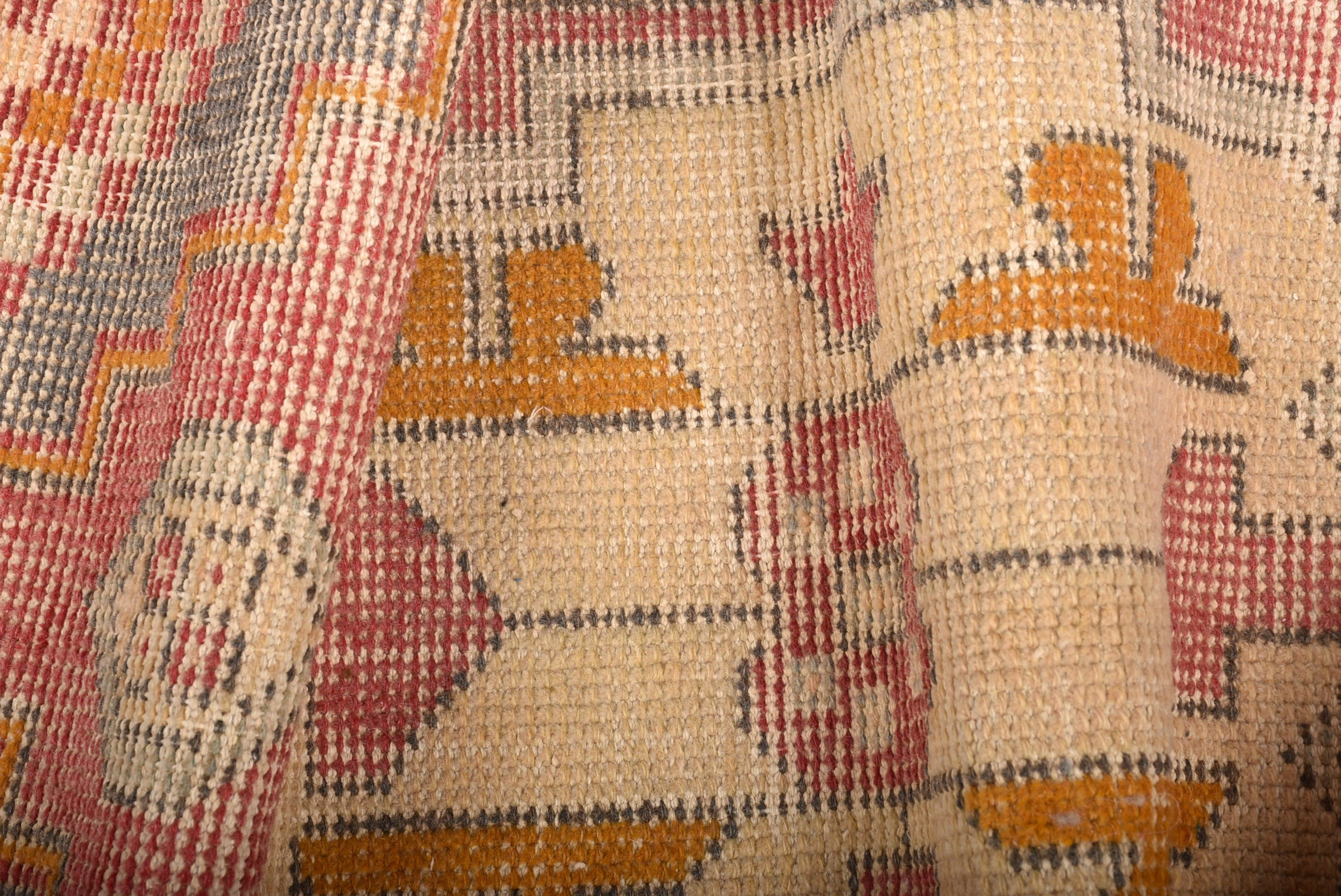 Türk Halısı, Pembe Antika Halılar, Antika Halı, Mutfak Halıları, Vintage Halılar, Aztek Halıları, Yün Halılar, 1.7x3.8 ft Küçük Halılar, Çocuk Halıları