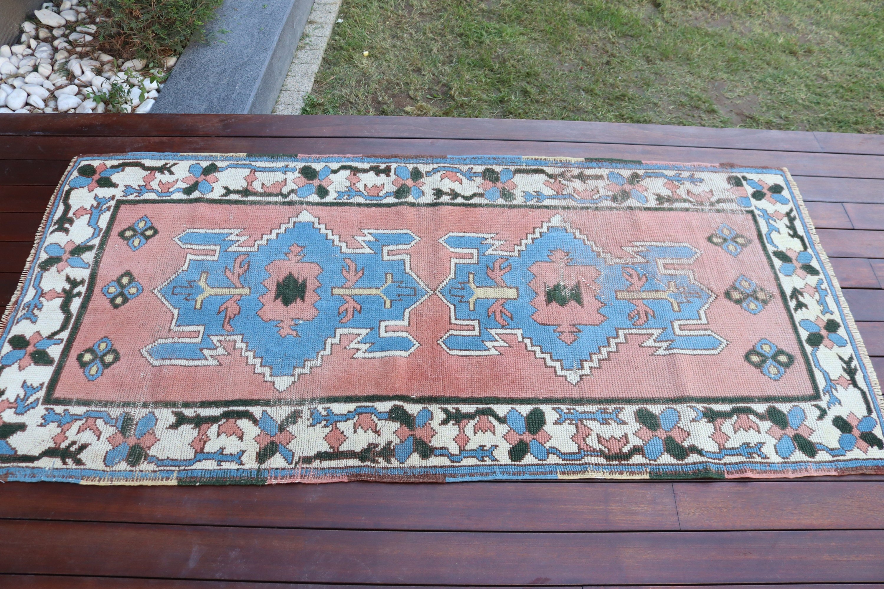 2.8x6 ft Aksan Halı, Antika Halı, Giriş Kilimleri, Vintage Halılar, Türk Halıları, Çocuk Halıları, Nötr Halılar, Pembe Boho Halı, Etnik Halılar