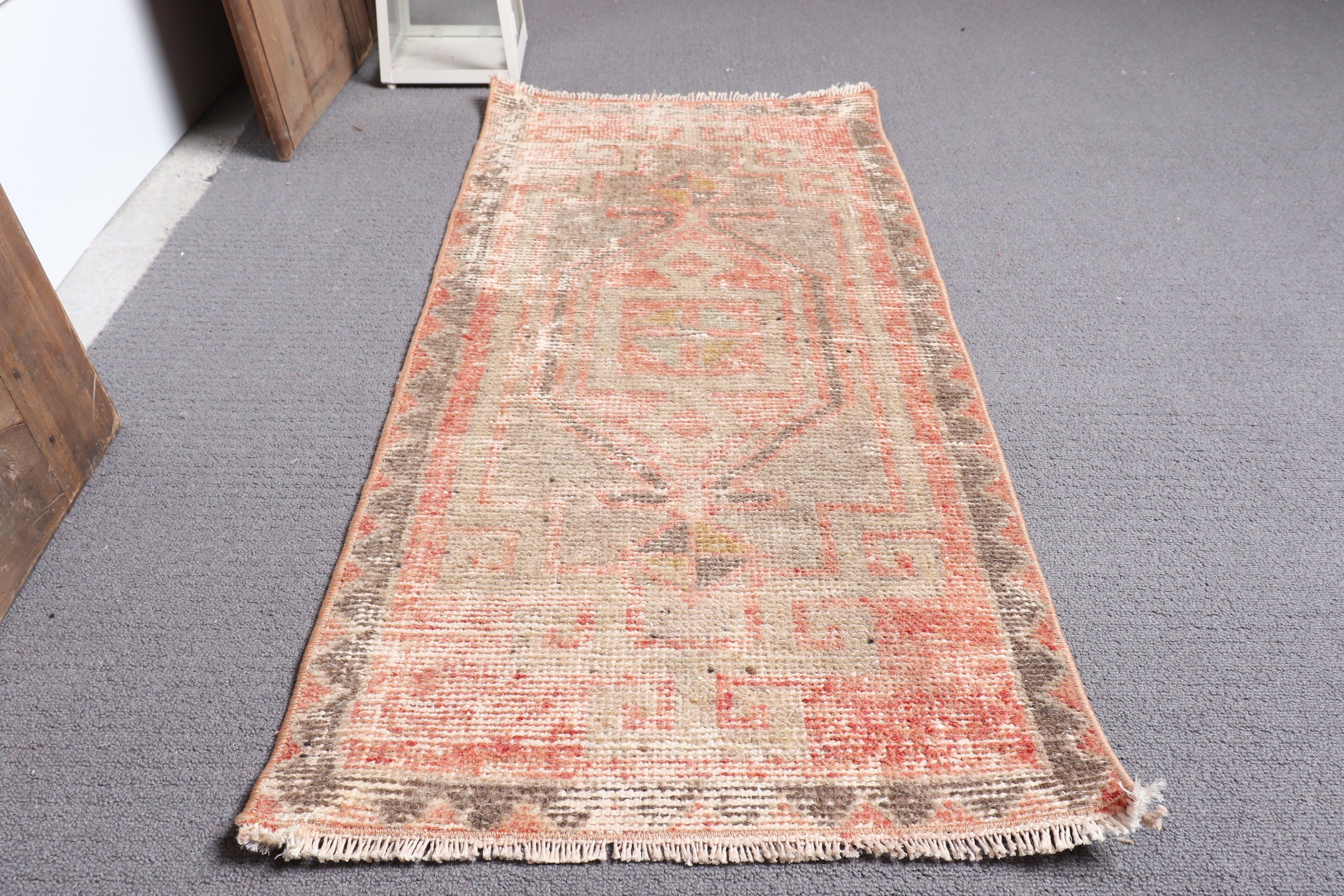 1.5x3.1 ft Küçük Halılar, Turuncu Fas Halısı, Duvara Asılı Halılar, Ev Dekorasyonu Halısı, Mutfak Halıları, Araba Paspas Halıları, Vintage Halı, Türk Halısı