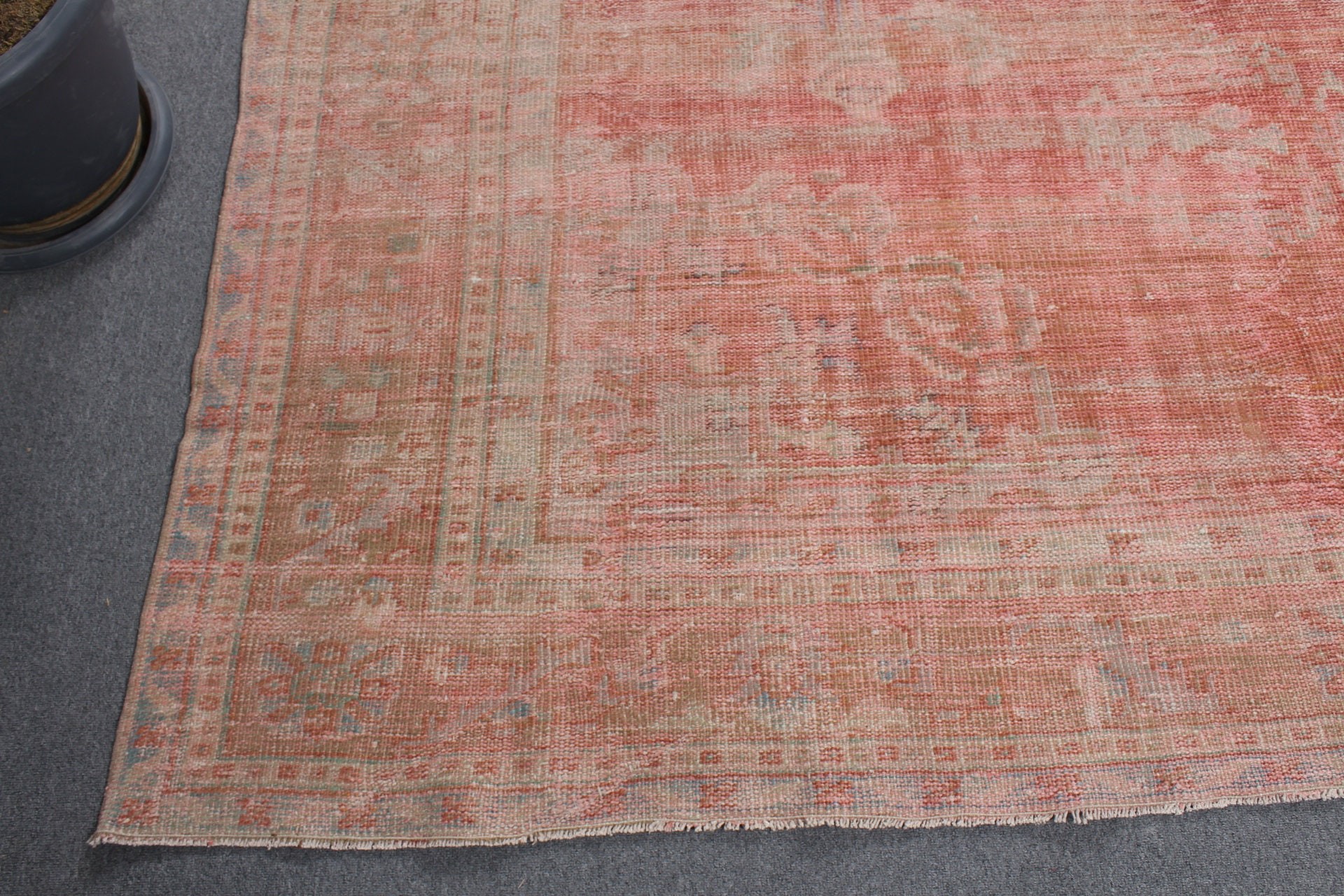 Kırmızı Yün Halılar, Türk Halıları, Oturma Odası Halıları, Salon Halıları, Anadolu Halıları, Vintage Halılar, Mutfak Halıları, Kabile Halıları, 7.8x11 ft Büyük Boy Halı