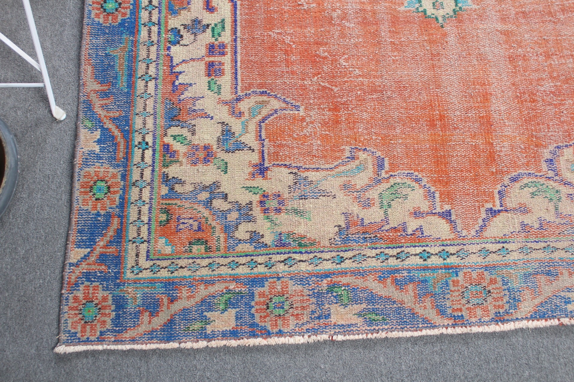 Yatak Odası Halıları, Türk Halıları, Vintage Halı, Parlak Halı, 5.5x8.4 ft Büyük Halılar, Kırmızı Ev Dekor Halıları, Oushak Halısı, Oturma Odası Halısı