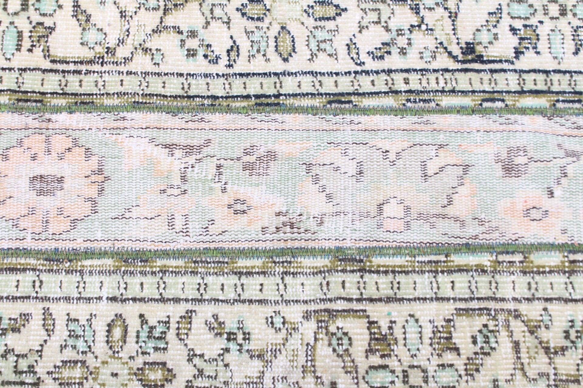 Green Moroccan Rugs, Oriental Rug, Bedroom Rug, Art Rugs, Turkish Rugs, 2.2x5.3 ft Small Rugs, Vintage Rugs, Bathroom Rugs