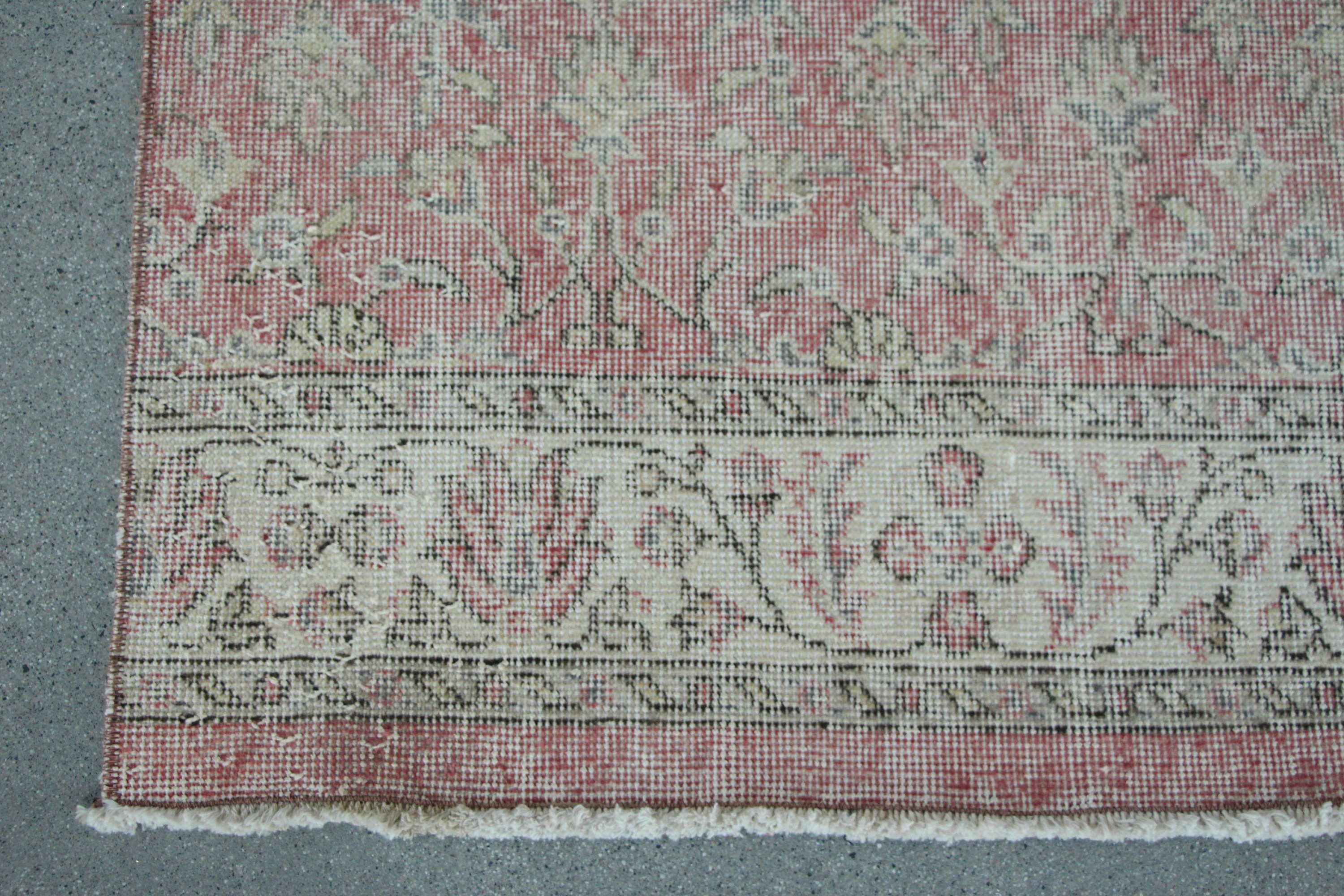 Cool Halı, 2.8x9.8 ft Runner Halı, Türk Halısı, Vintage Halılar, Koridor Halıları, Merdiven Halıları, Ev Dekor Halısı, Koridor Halısı, Pembe Yer Halısı