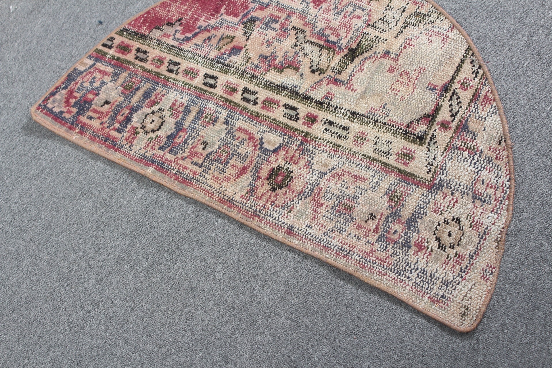 Moroccan Rug, Old Rug, Purple Kitchen Rugs, Turkish Rugs, Entry Rug, 2.4x1.5 ft Small Rug, Art Rug, Vintage Rugs, Bedroom Rug