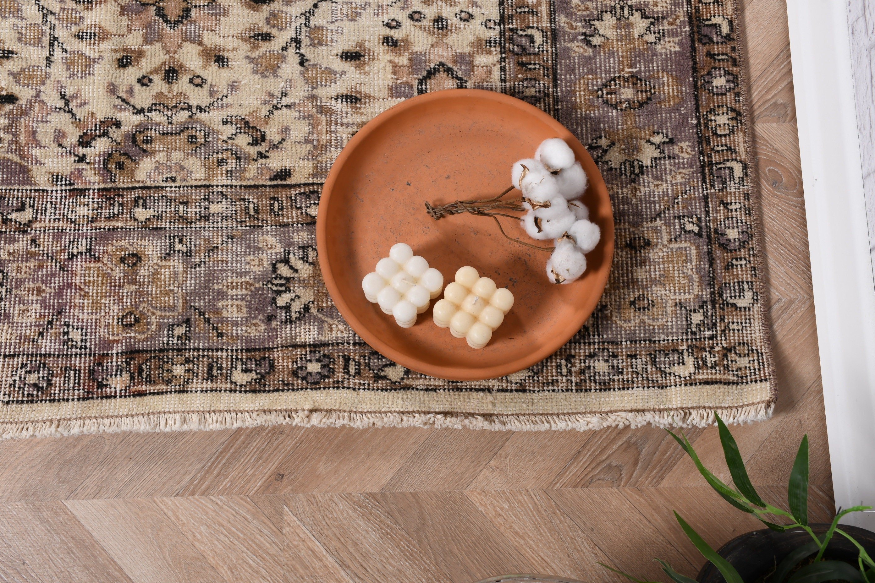 Bedroom Rug, Large Vintage Rug, Turkish Rug, Vintage Rugs, 5.9x9.3 ft Large Rug, Geometric Rugs, Beige Cool Rugs, Floor Rugs, Moroccan Rug