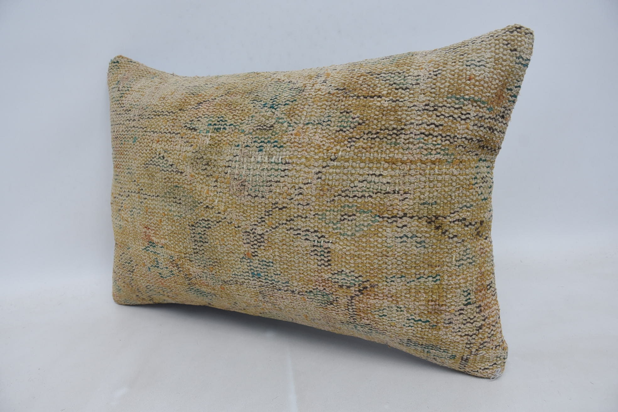 Pattern Throw Pillow Case, Home Decor Pillow, 16"x24" Beige Pillow Cover, Turkish Corner Cushion, Turkish Pillow, Pillow for Sofa