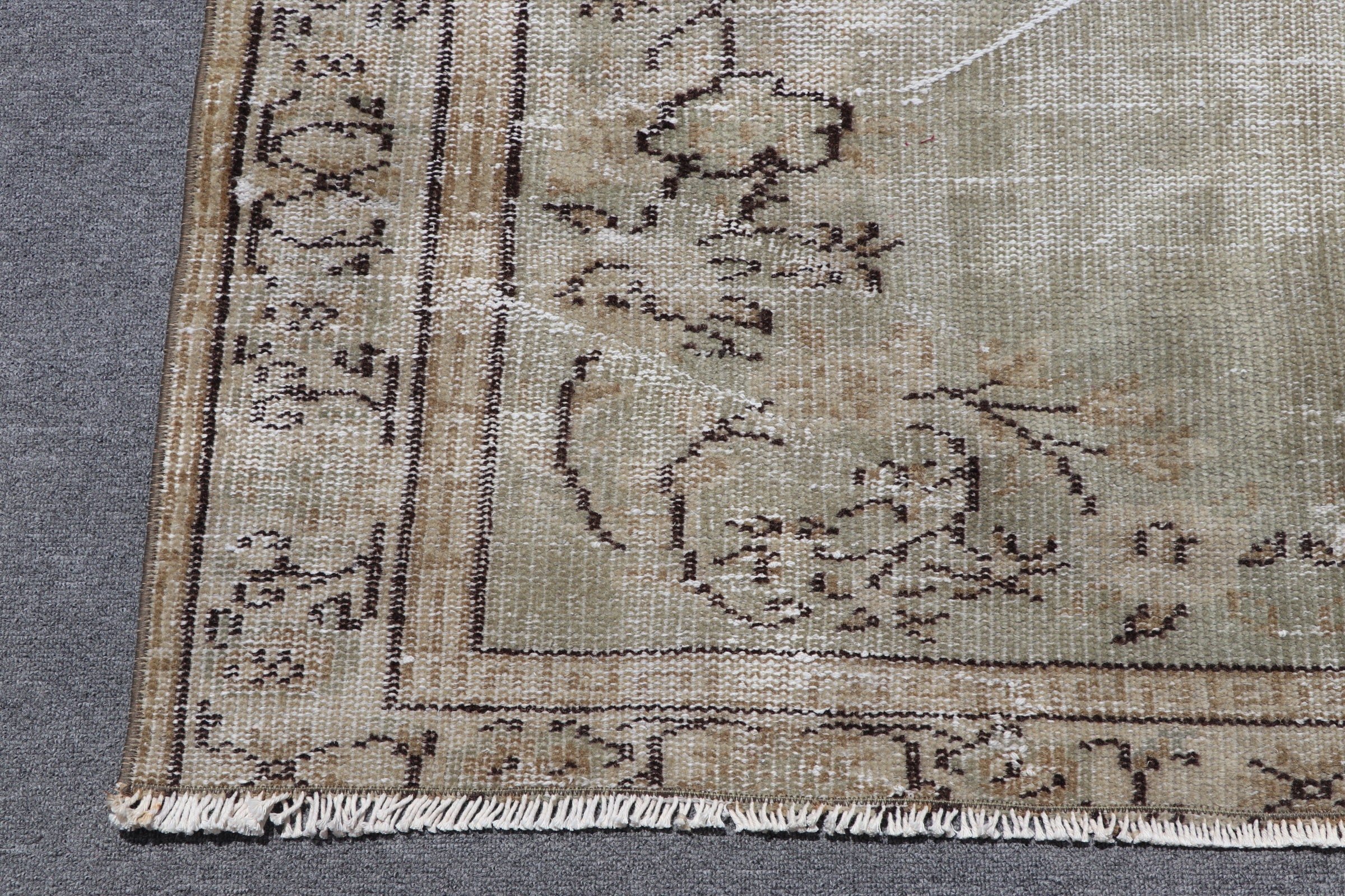 Anadolu Halısı, Yatak Odası Halısı, Bej Ev Dekorasyonu Halısı, Sanat Halısı, 4.2x6.4 ft Alan Halıları, Vintage Halılar, Yatak Odası Halıları, Türk Halısı, Mutfak Halısı