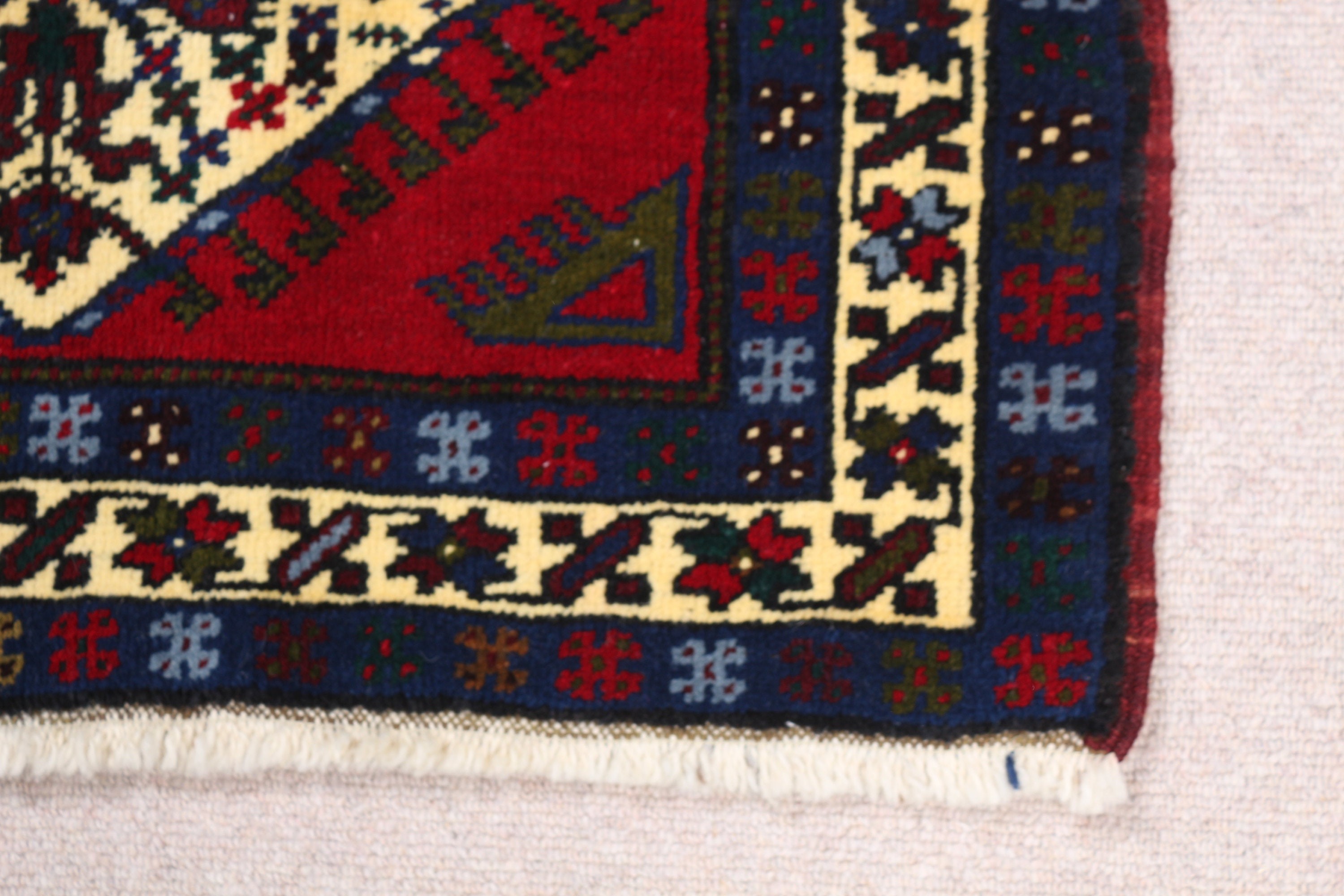 Vintage Rugs, Rugs for Bath, Oriental Rug, 1.9x2.5 ft Small Rug, Blue Anatolian Rugs, Kitchen Rug, Bathroom Rug, Turkish Rug