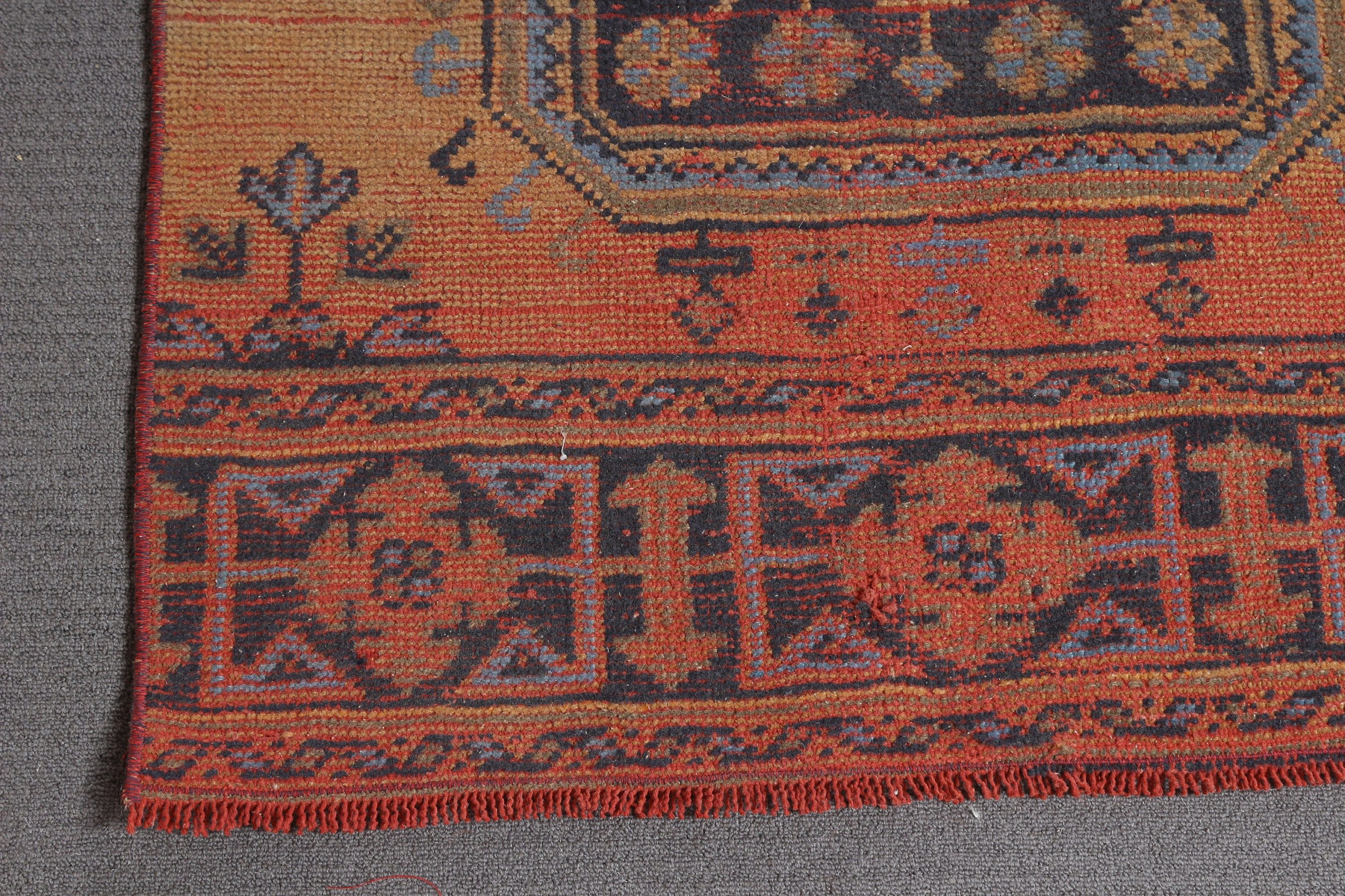 Vintage Rug, Turkish Rug, Hallway Rug, Rugs for Hallway, 2.9x11.5 ft Runner Rug, Kitchen Rugs, Pink Floor Rugs, Bohemian Rug, Oriental Rugs