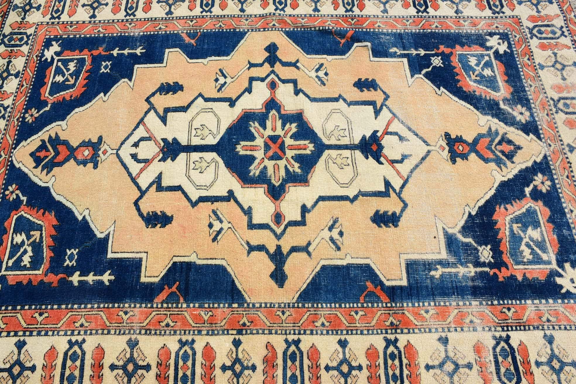 Vintage Rugs, Turkish Rug, Rugs for Floor, Moroccan Rug, Dining Room Rug, Bohemian Rug, Nursery Rug, Anatolian Rug, 5.1x6.8 ft Area Rug