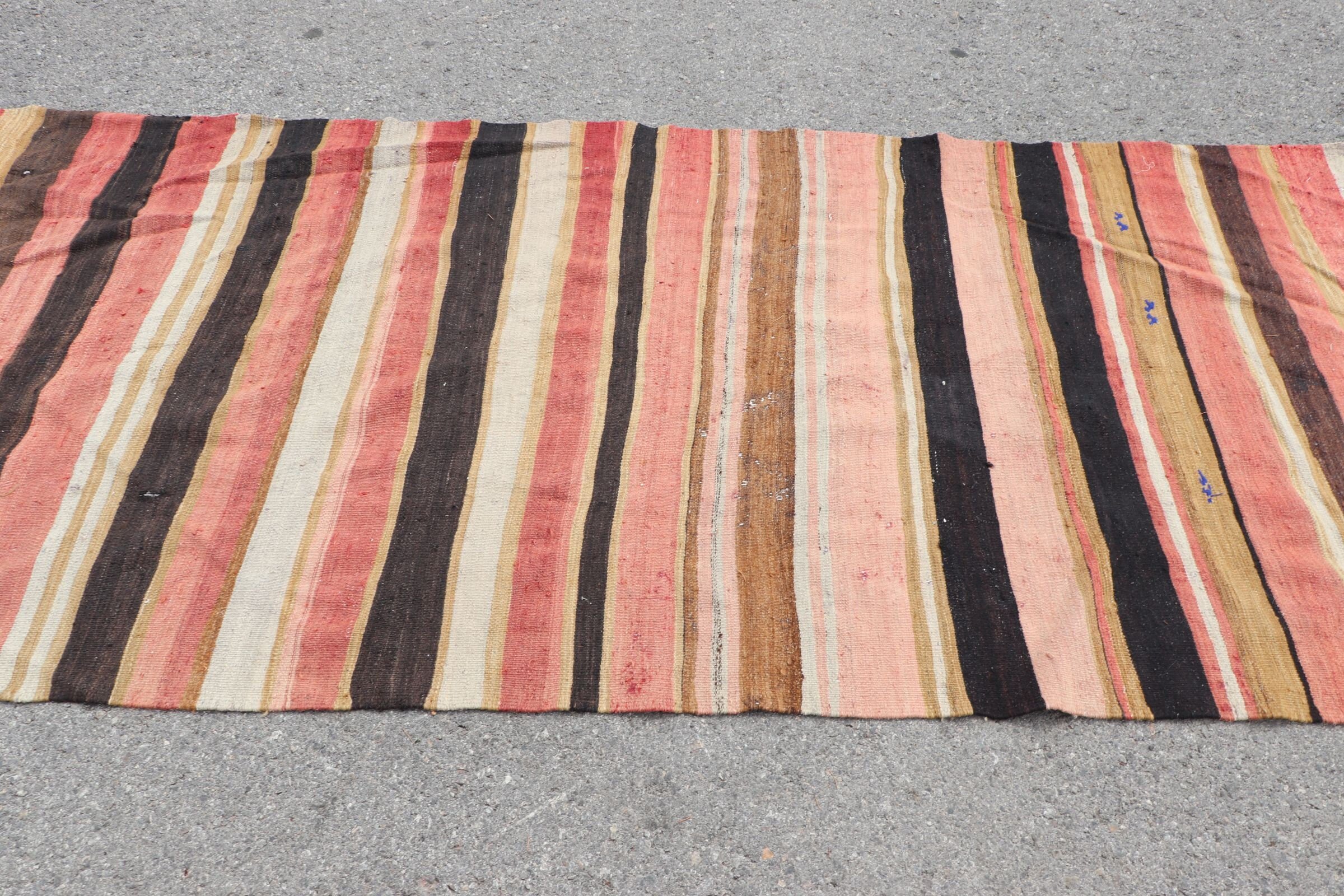 Türk Halısı, Kırmızı Oushak Halısı, Yatak Odası Halısı, Kilim, Yurt Halısı, Zemin Halıları, Vintage Halılar, 3,9x8,5 ft Alan Halısı, Oryantal Halılar, Havalı Halı