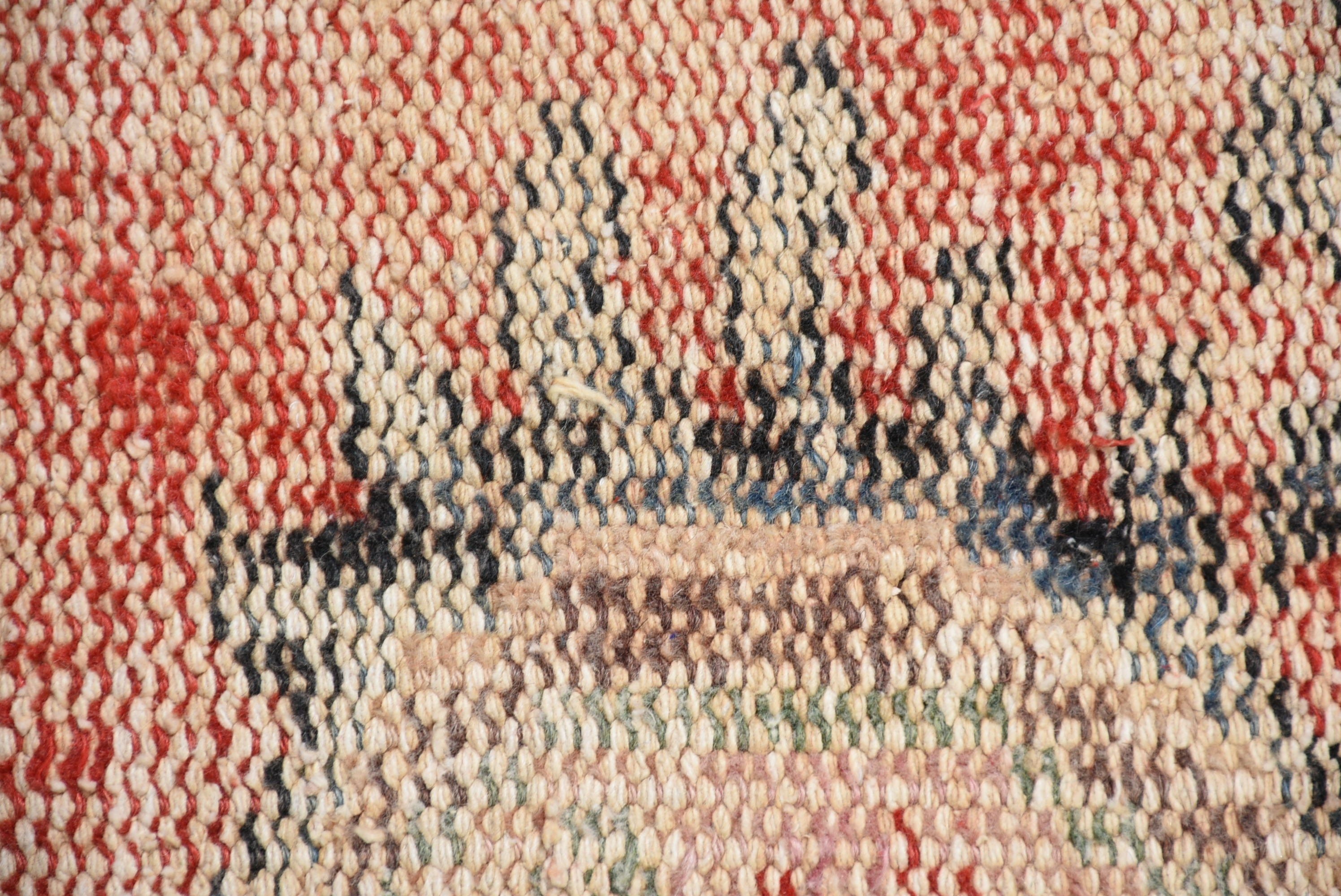 Old Rugs, Home Decor Rug, Bedroom Rugs, Antique Rug, Red Home Decor Rug, Vintage Rugs, 2.5x1.5 ft Small Rugs, Nursery Rug, Turkish Rug