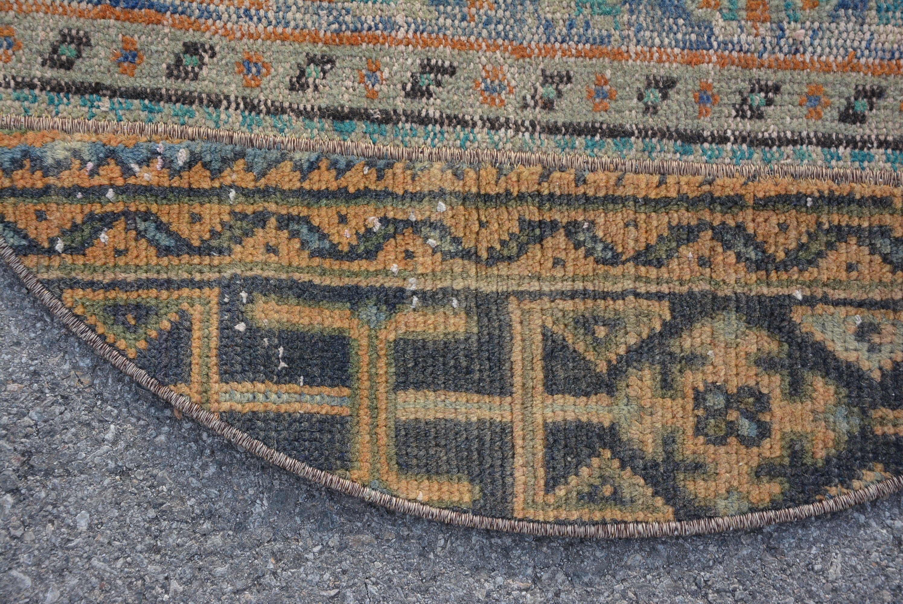 Kitchen Rug, Vintage Rug, Home Decor Rugs, Rugs for Door Mat, Turkish Rugs, Cute Rug, 2.9x2.9 ft Small Rug, Wall Hanging Rug, Bathroom Rugs