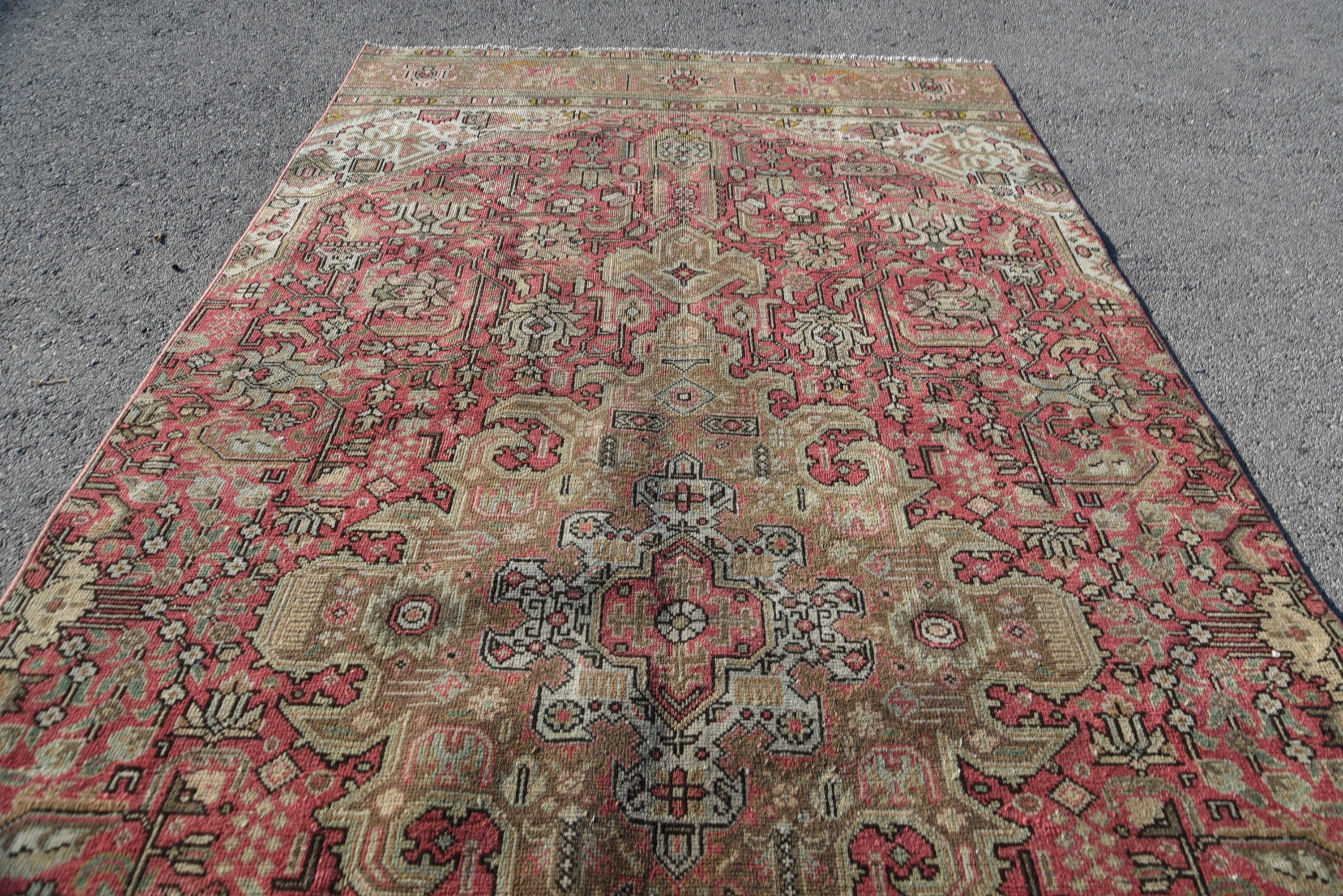 Oturma Odası Halısı, Yer Halısı, Harika Halılar, 4.9x11.1 ft Büyük Halı, Vintage Dekor Halısı, Salon Halıları, Yemek Odası Halısı, Türk Halısı, Vintage Halılar